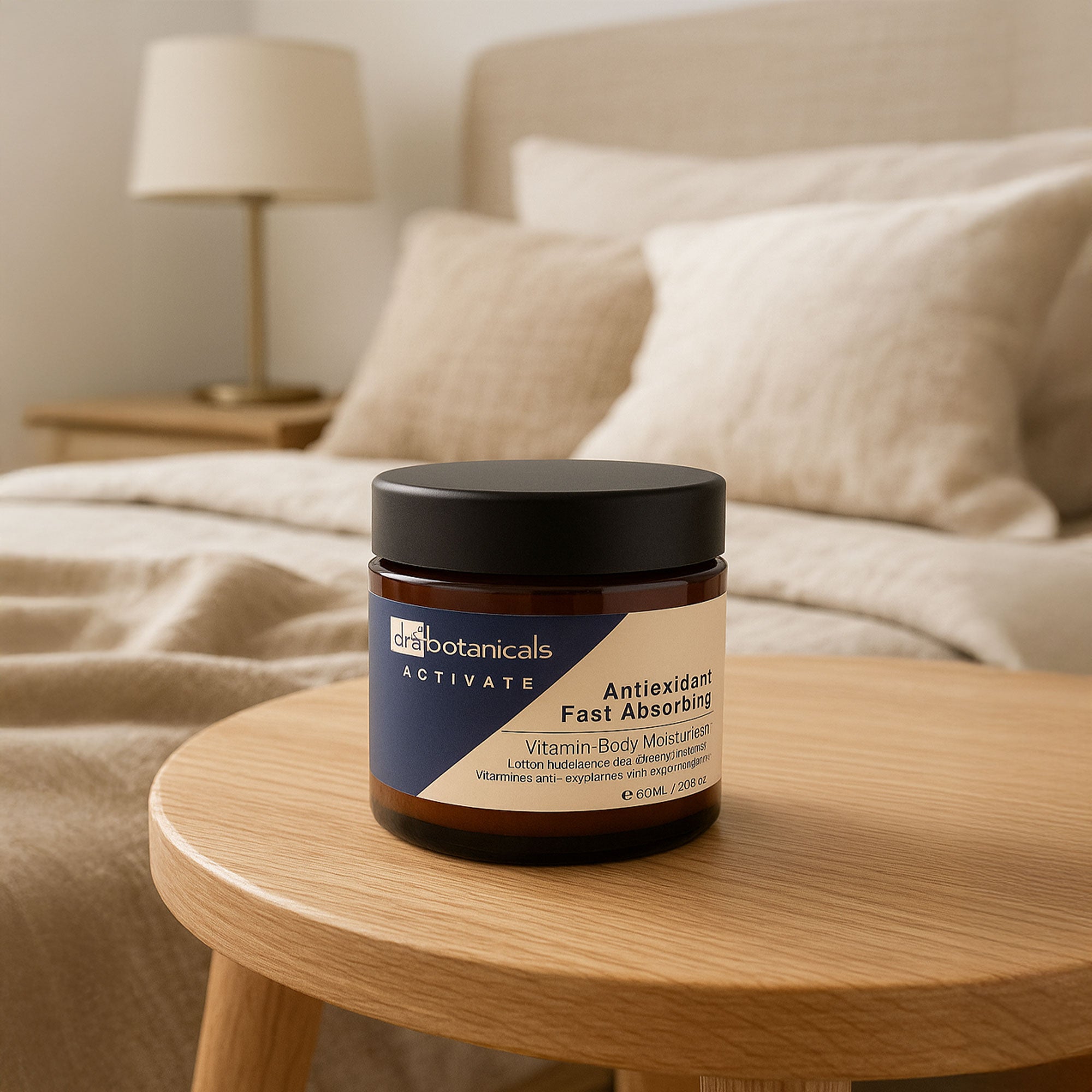 Activez la crème hydratante vitaminée pour le corps, à absorption rapide et antioxydante, 60 ml