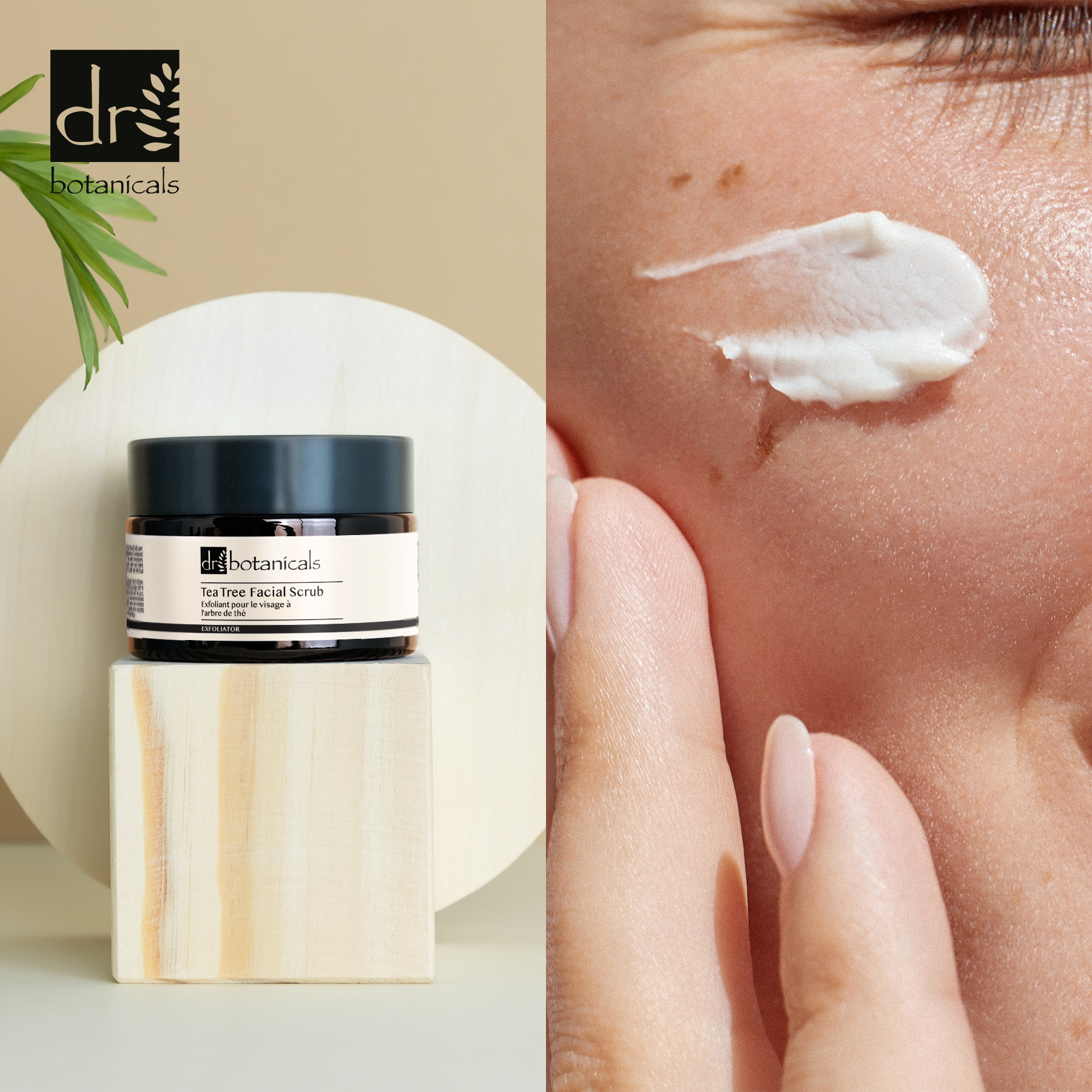 Eucalyptus & Tea Tree Facial Scrub 50ml