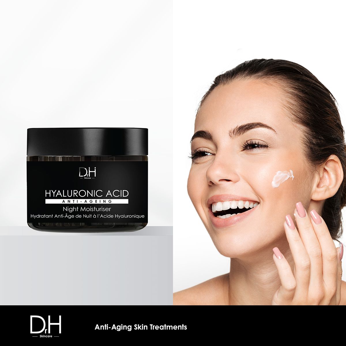 Hyaluronic Acid Anti-Ageing Night Moisturiser 60ml