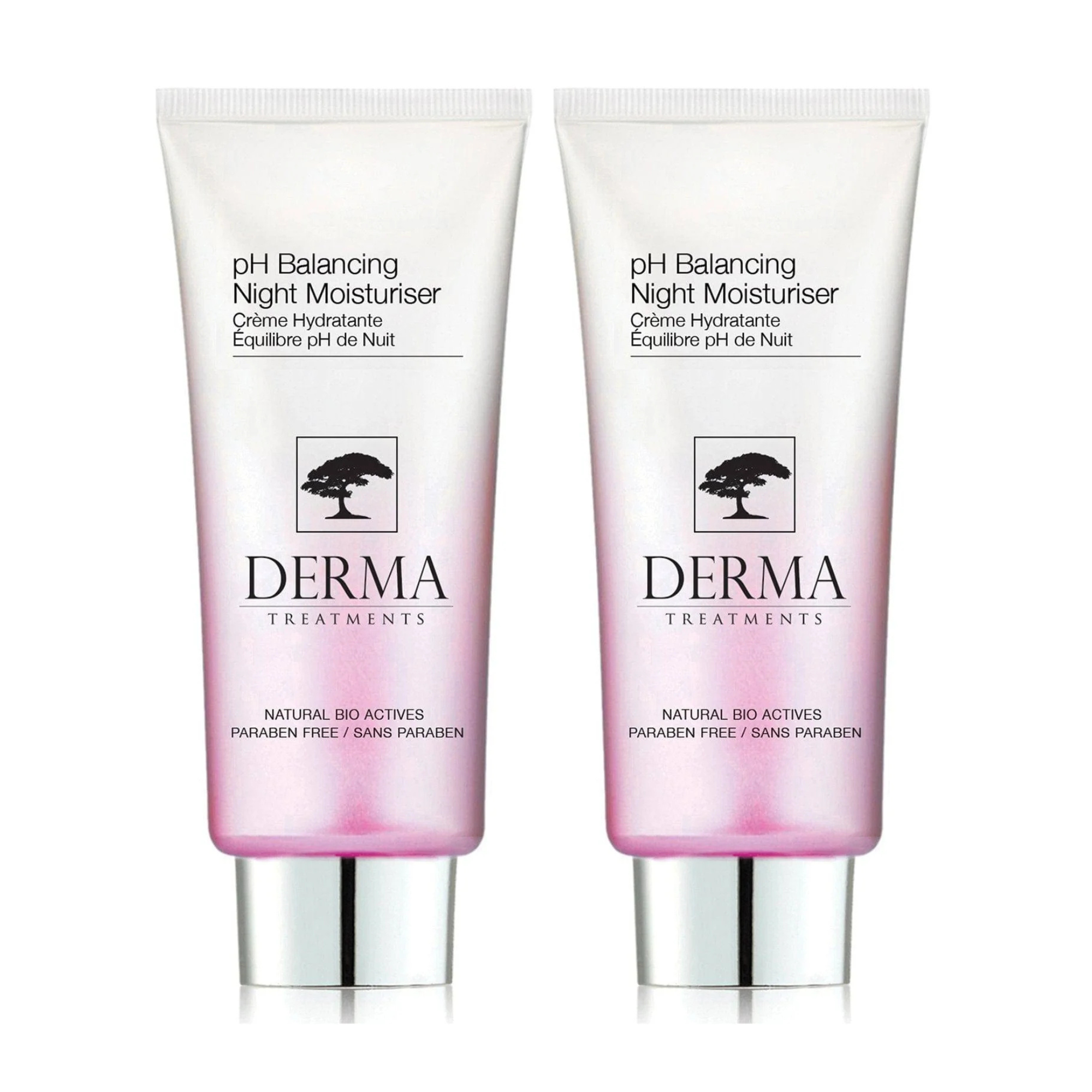 Derma Treatments pH Balancing Night Moisturiser 50ml Twin Value Savings Pack - skinChemists