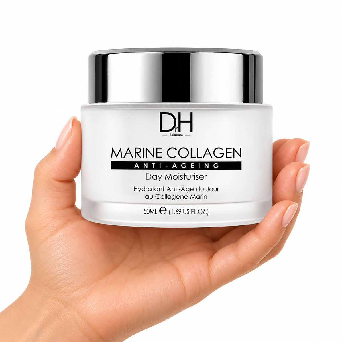 Crema idratante antietà da giorno al collagene marino, 50ml
