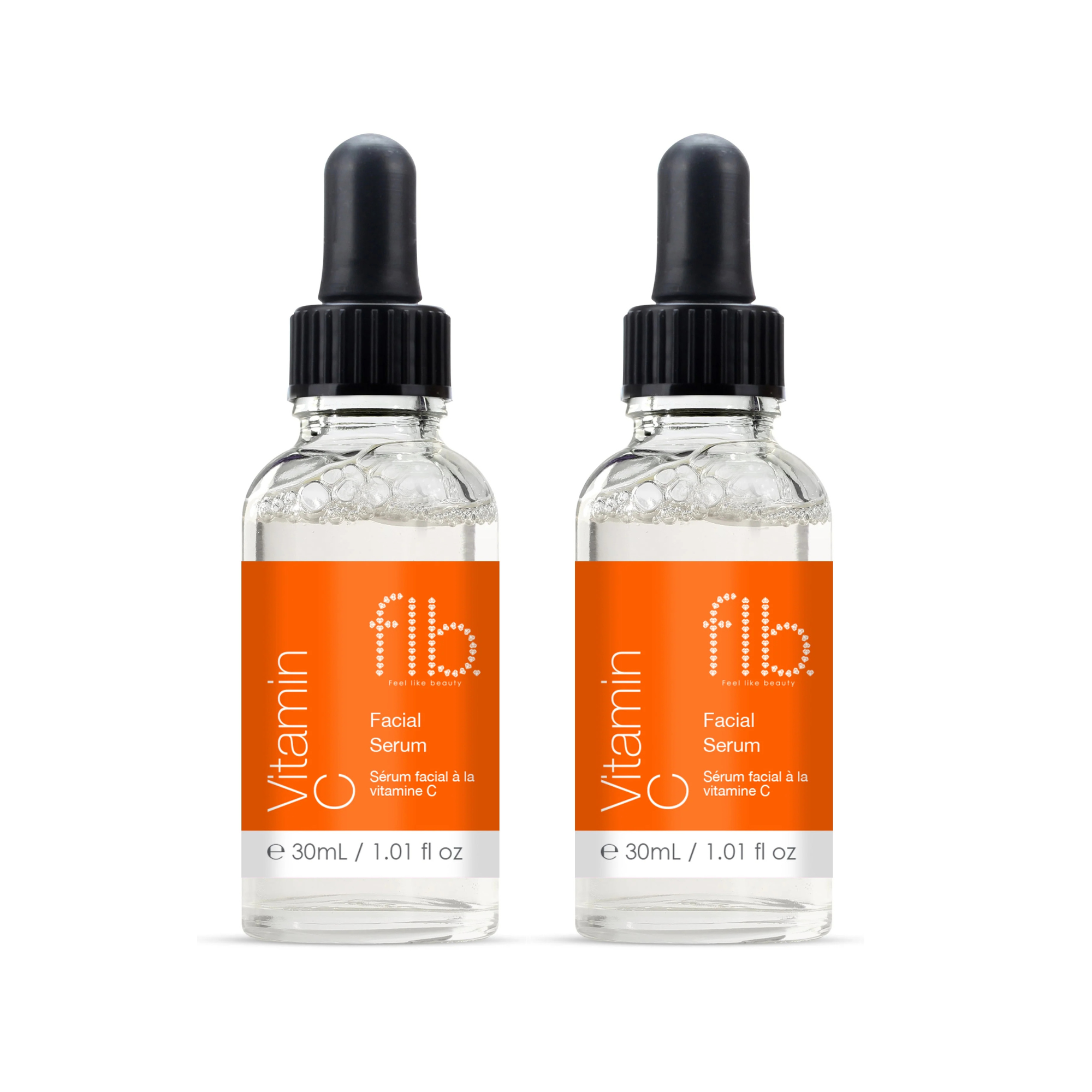 Feel Like Beauty Vitamin C Facial Serum 30ml Twin Value Savings Pack - skinChemists