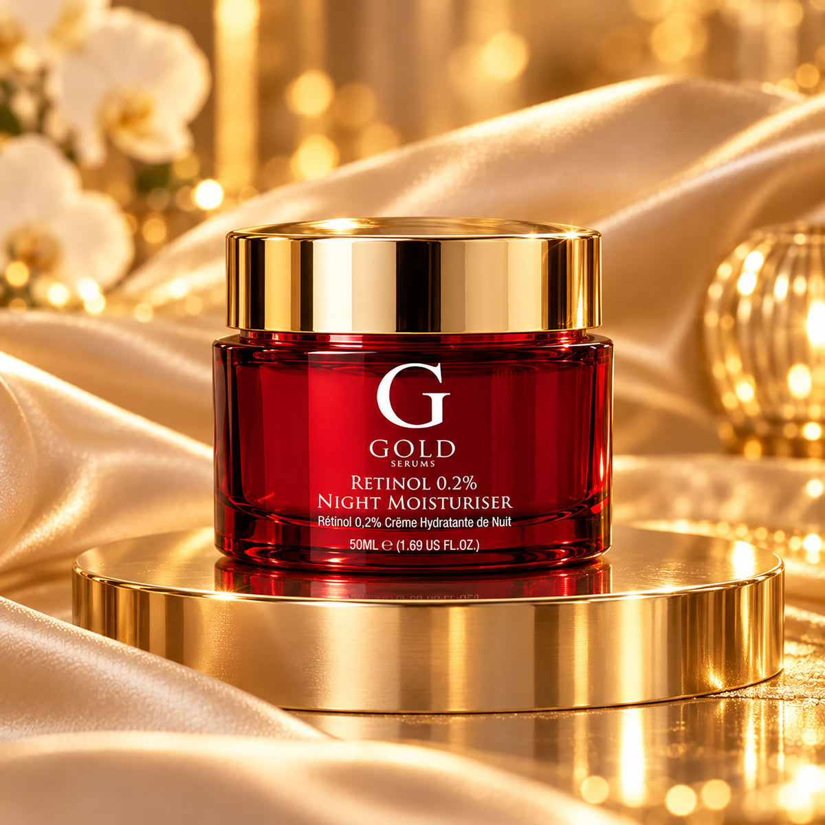 Nachtfeuchtigkeitscreme mit 0,2 % Retinol 50ml