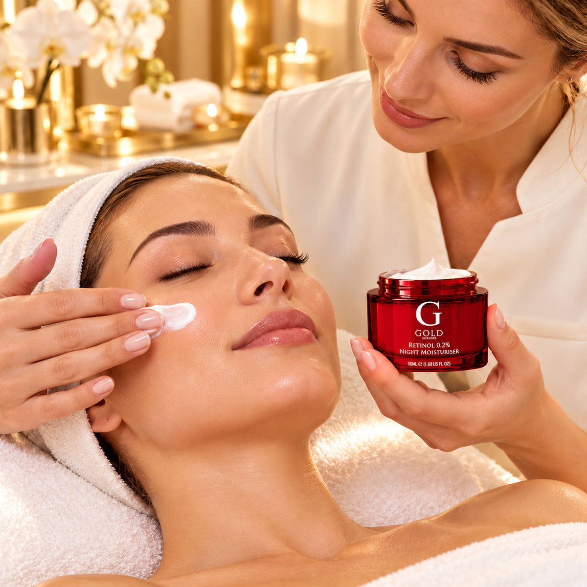 Nachtfeuchtigkeitscreme mit 0,2 % Retinol 50ml