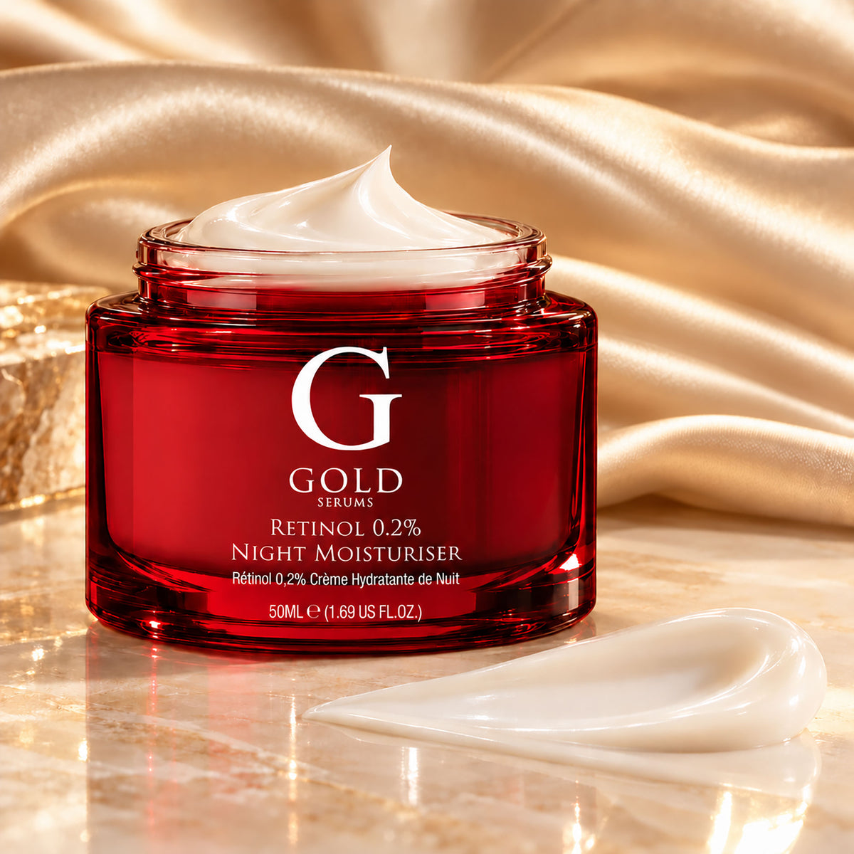 Nachtfeuchtigkeitscreme mit 0,2 % Retinol 50ml
