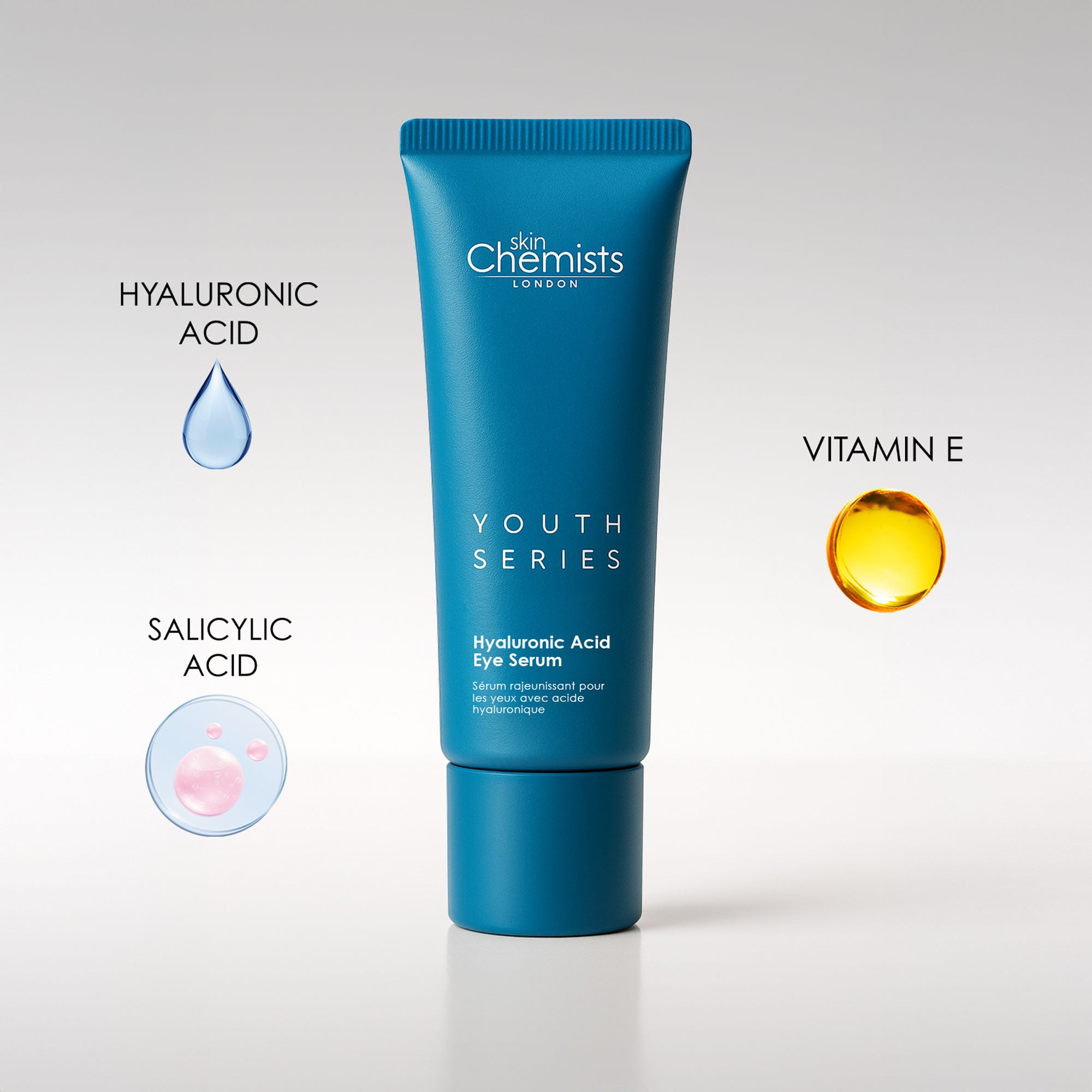 Sérum contour des yeux Youth Series à l'acide hyaluronique 1,5 % 15 ml