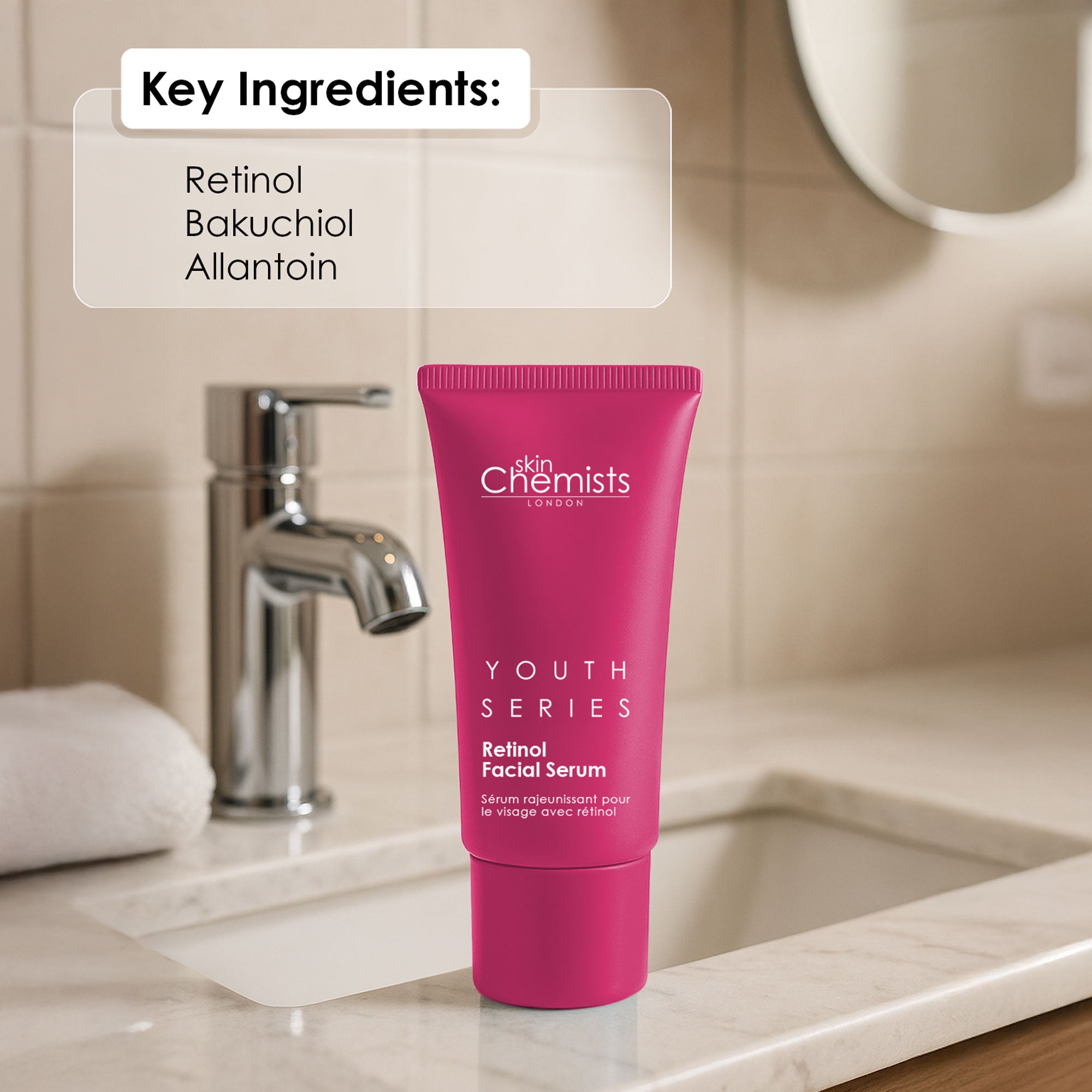 Sérum visage au rétinol Youth Series 30 ml