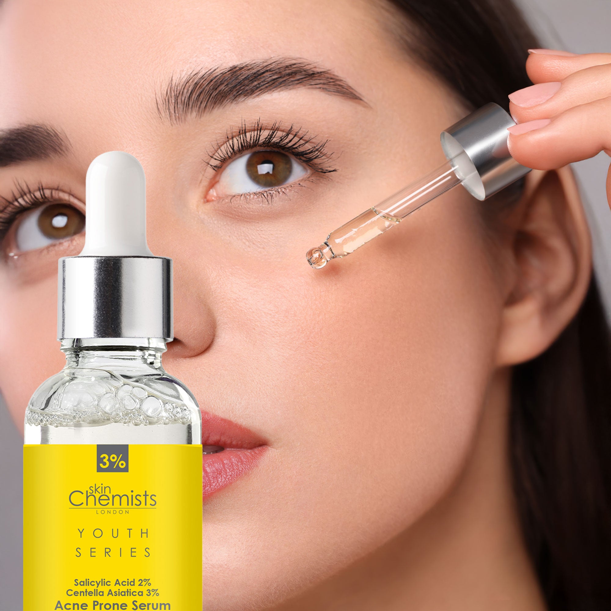 Youth Series Acne Prone Serum Salicylic Acid 2%, Centella Asiatica 3% 30ml