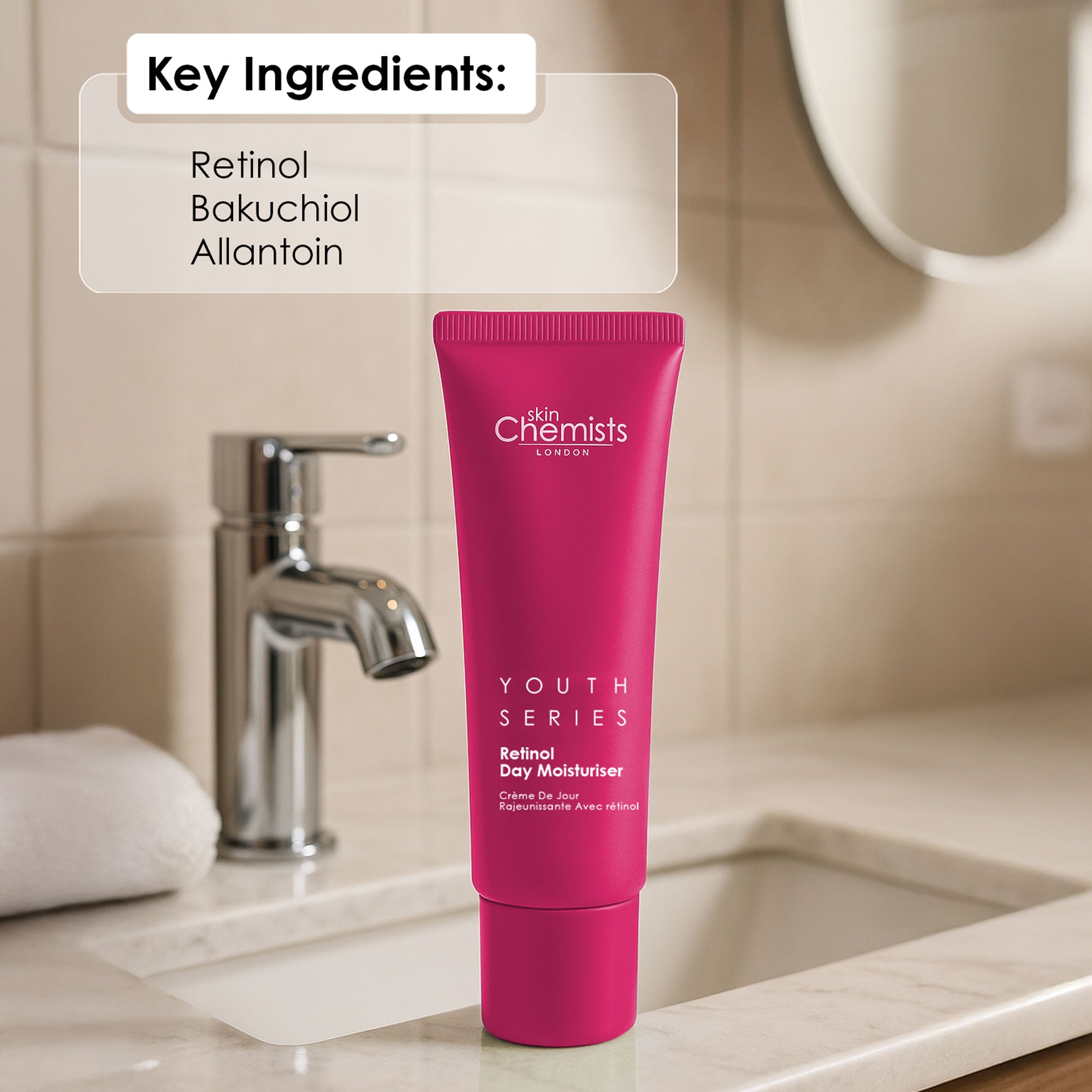 Crème de jour au rétinol et au bakuchiol Youth Series 50 ml