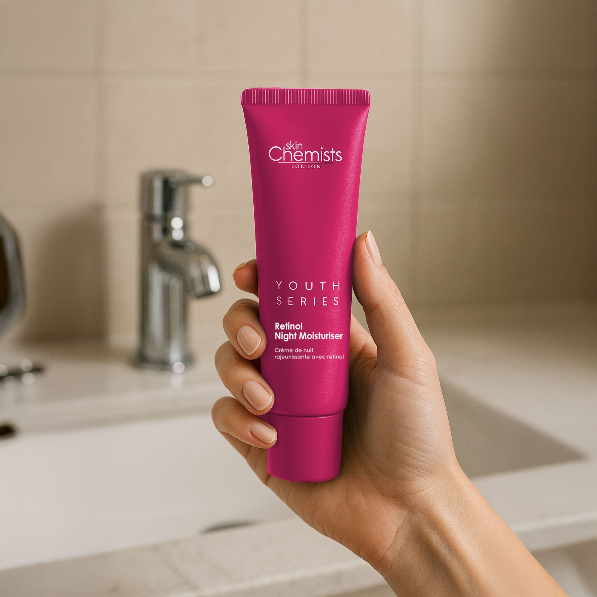 Crème de nuit au rétinol et au bakuchiol Youth Series 50 ml