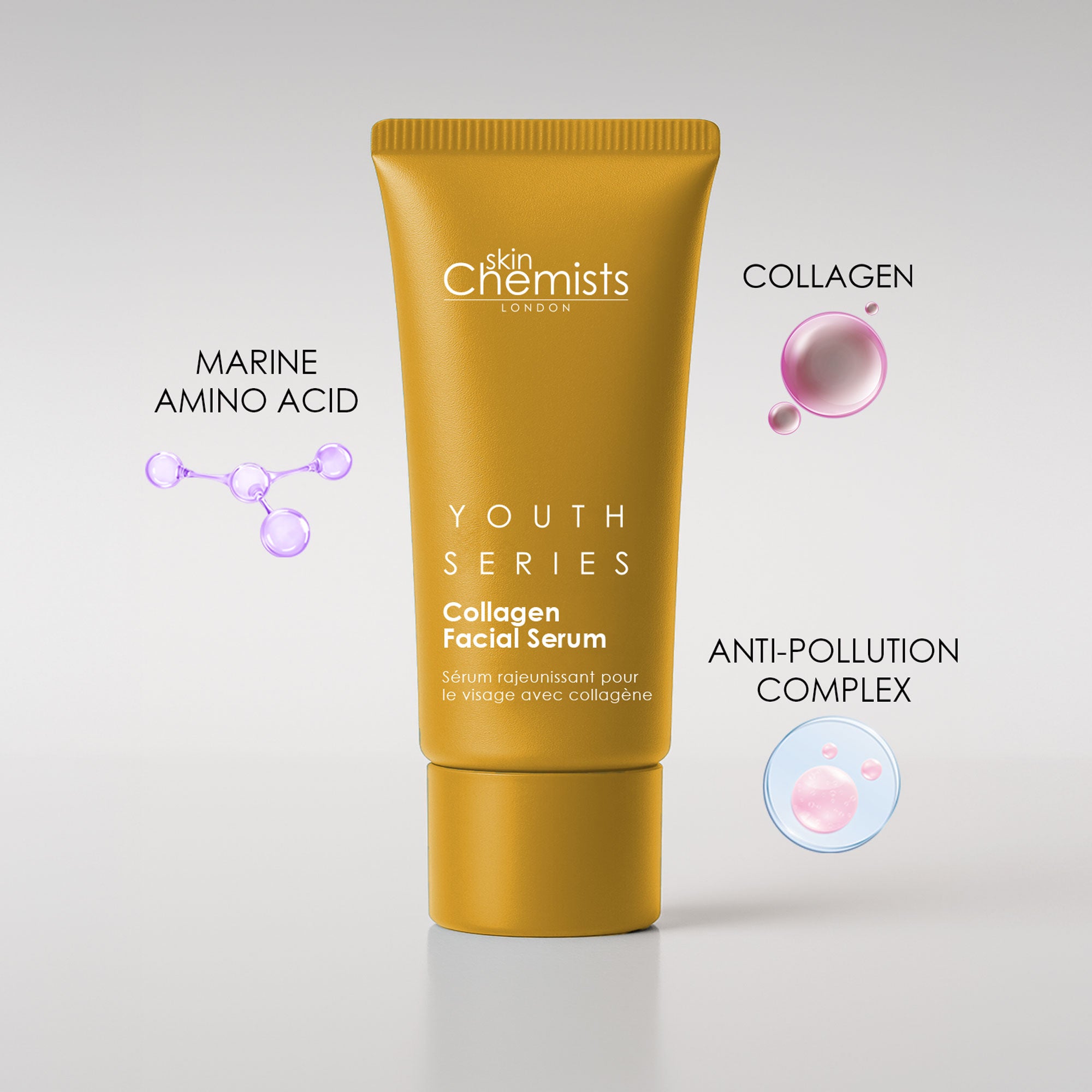 Youth Series 2% Collagen Facial Serum 30ml