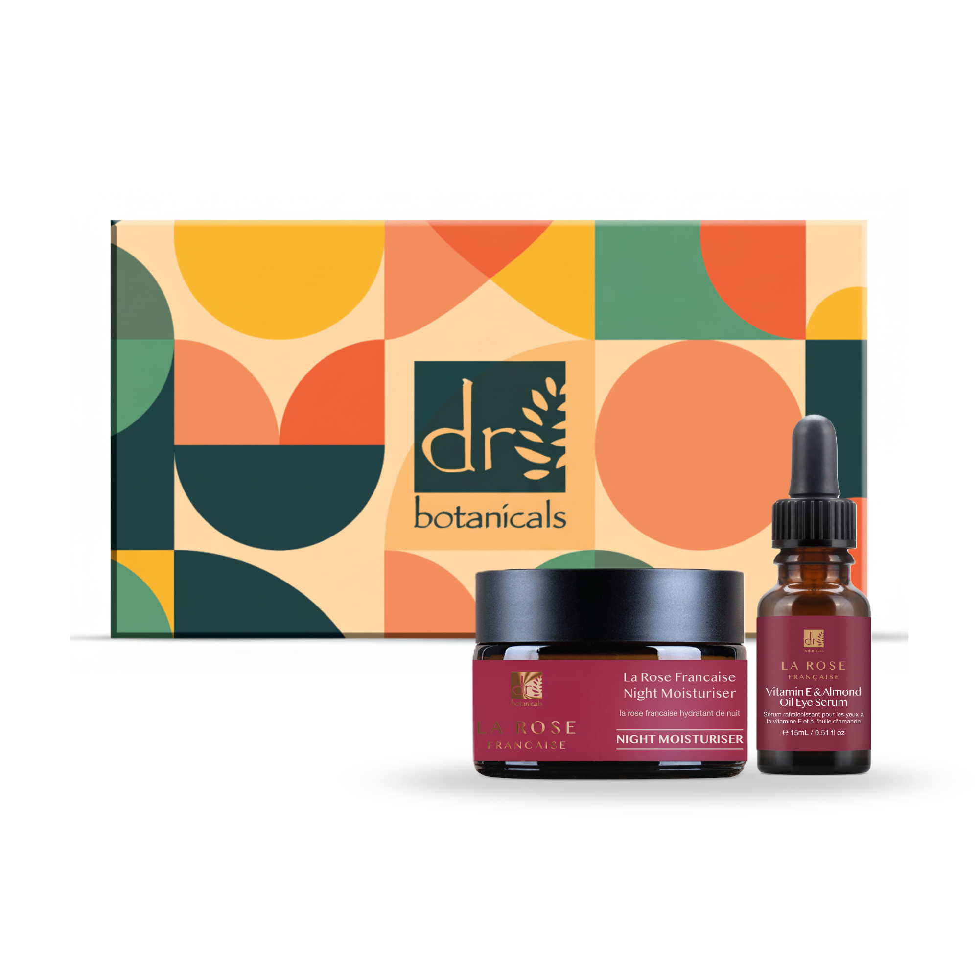 La Rose Française Night Moisturiser & Eye Serum Kit