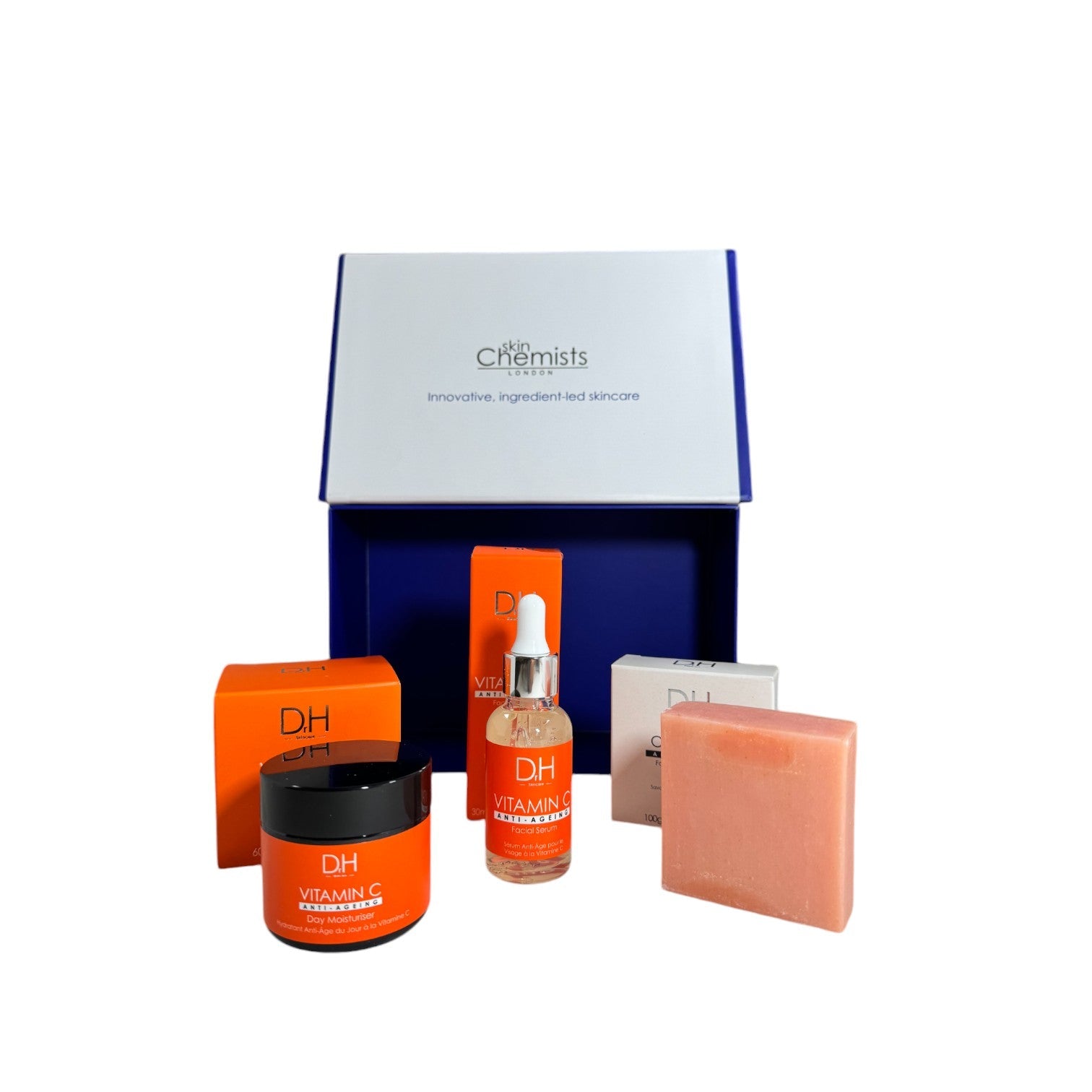 Dr H Vitamin C Anti-Ageing Morning Skincare New Year New Me Gift Set - skinChemists