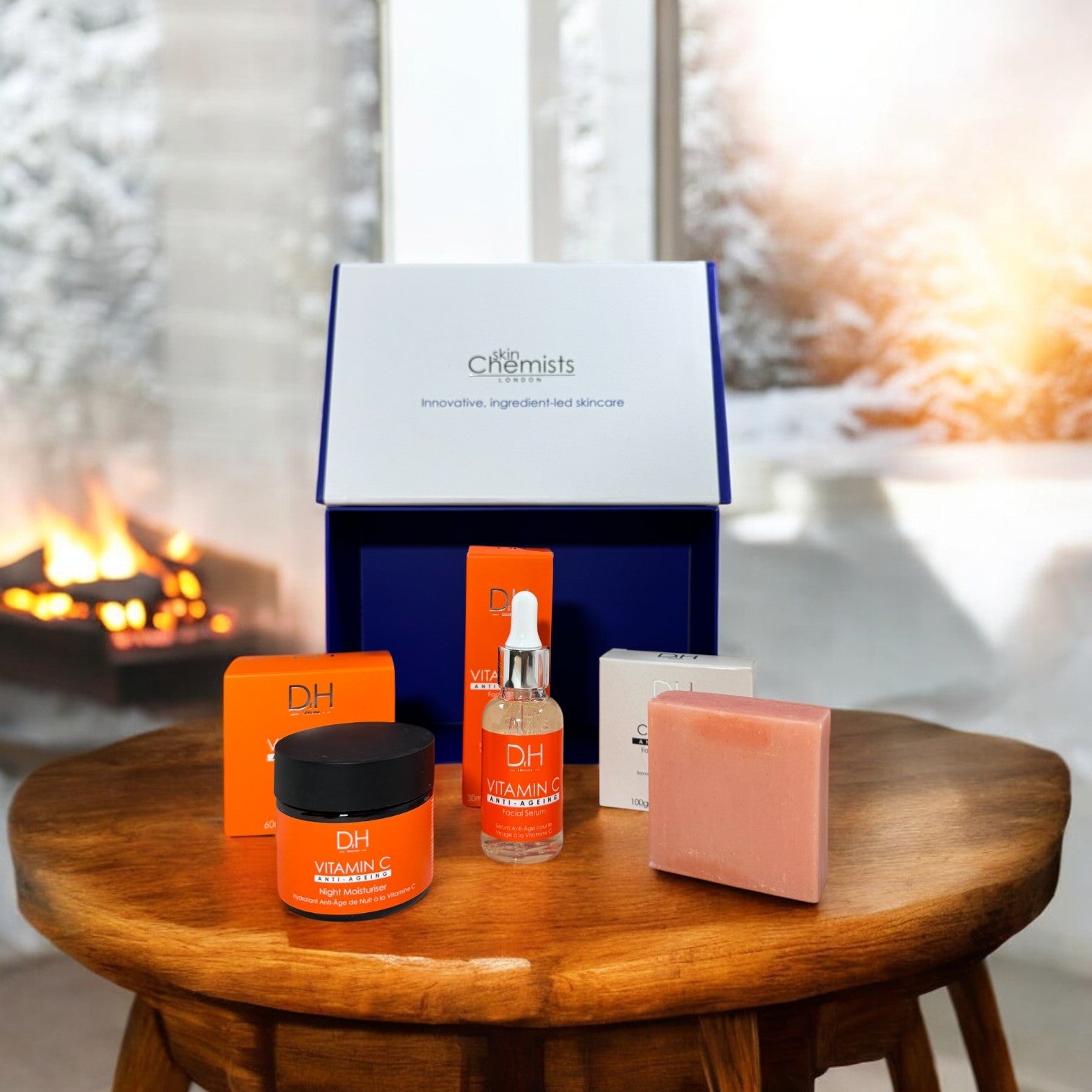 Dr H Vitamin C Anti-Ageing Night Skincare Gift Set - skinChemists