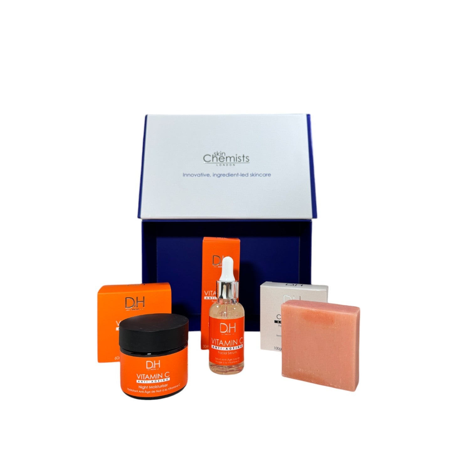 Dr H Vitamin C Anti-Ageing Night Skincare Christmas Gift Set - skinChemists