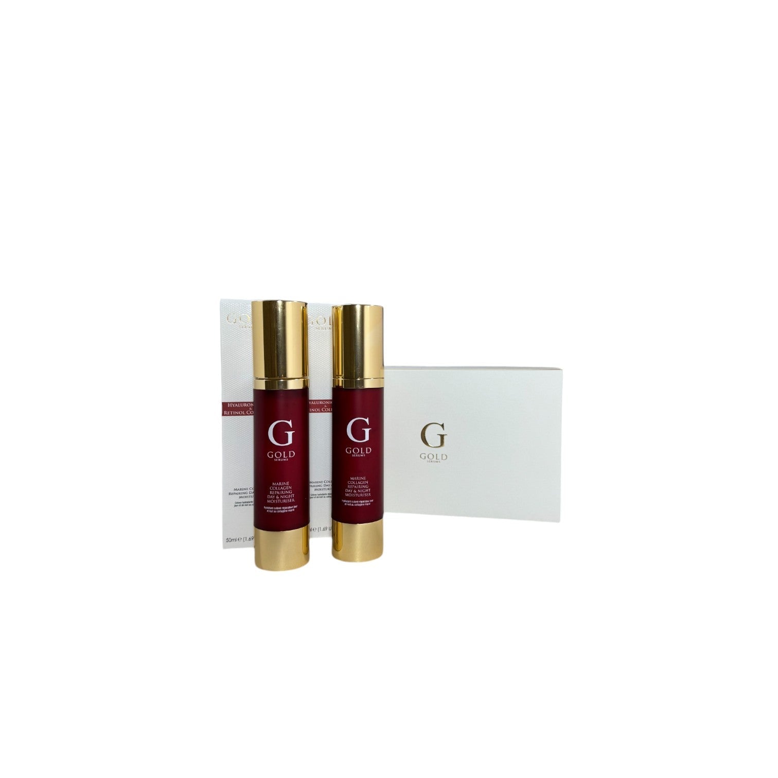 Gold Serums Marine Collagen Double Pack Christmas Gift Set - skinChemists