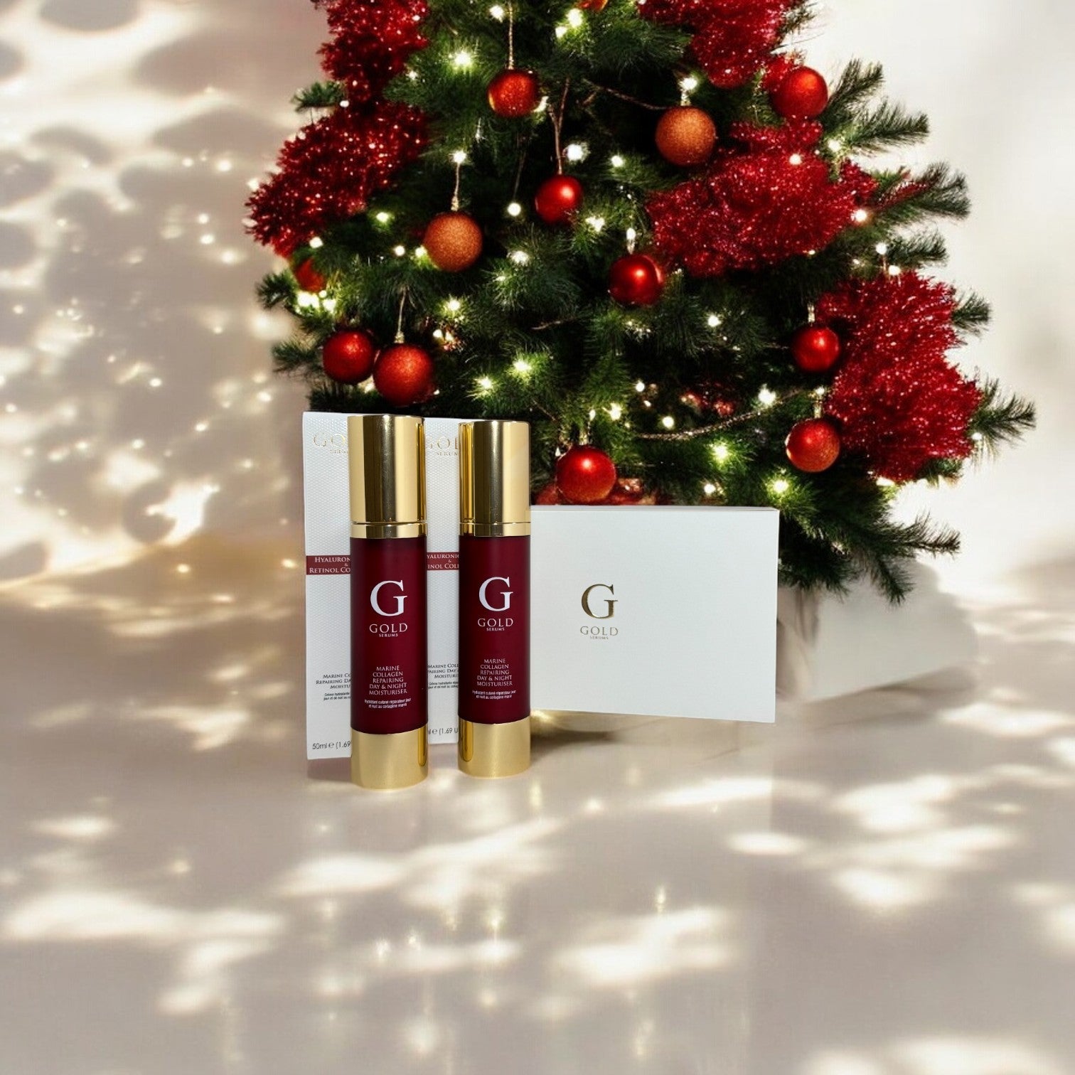 Gold Serums Marine Collagen Double Pack Christmas Gift Set - skinChemists