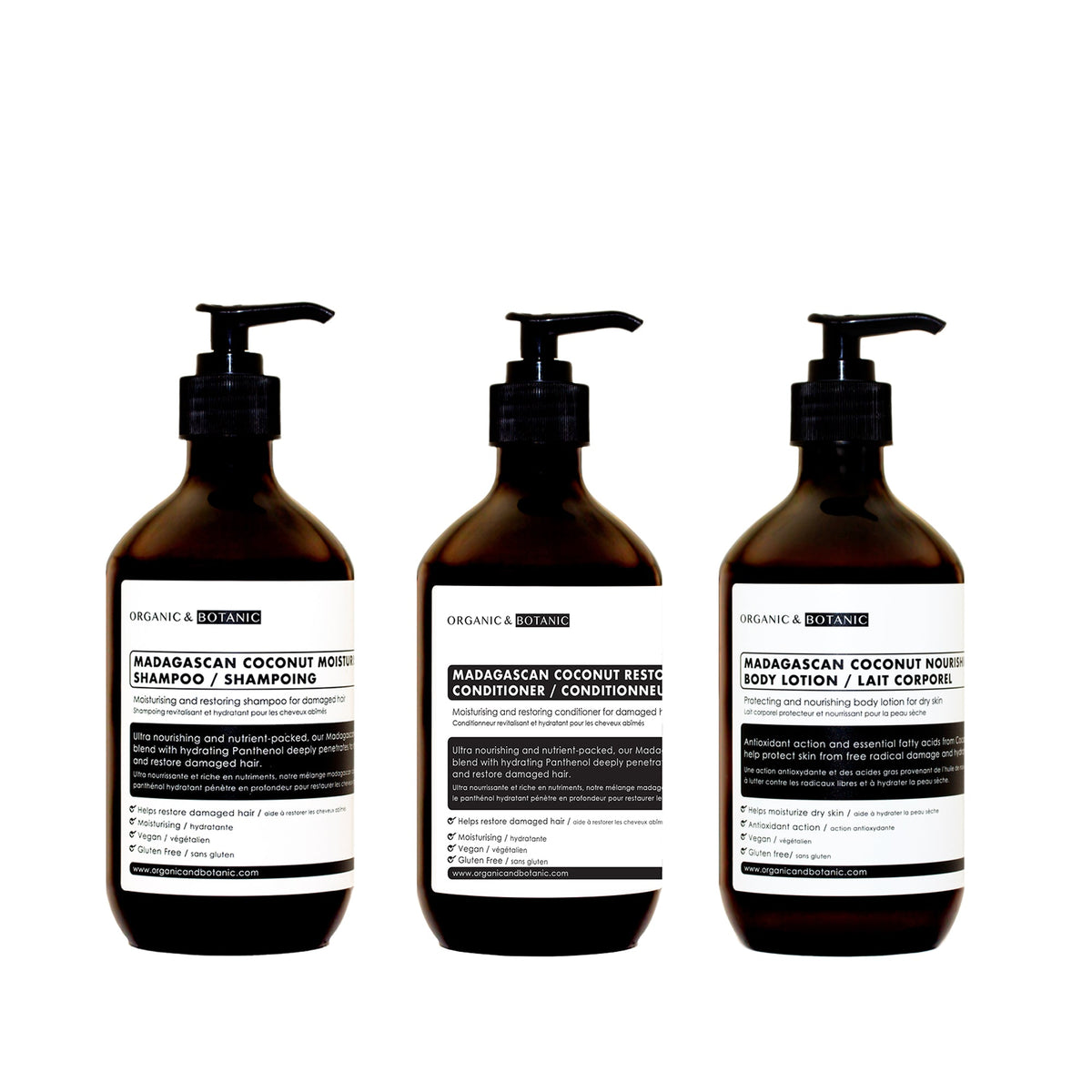Hair and Body Indulgence Kit - Madagascan Coconut - skinChemists
