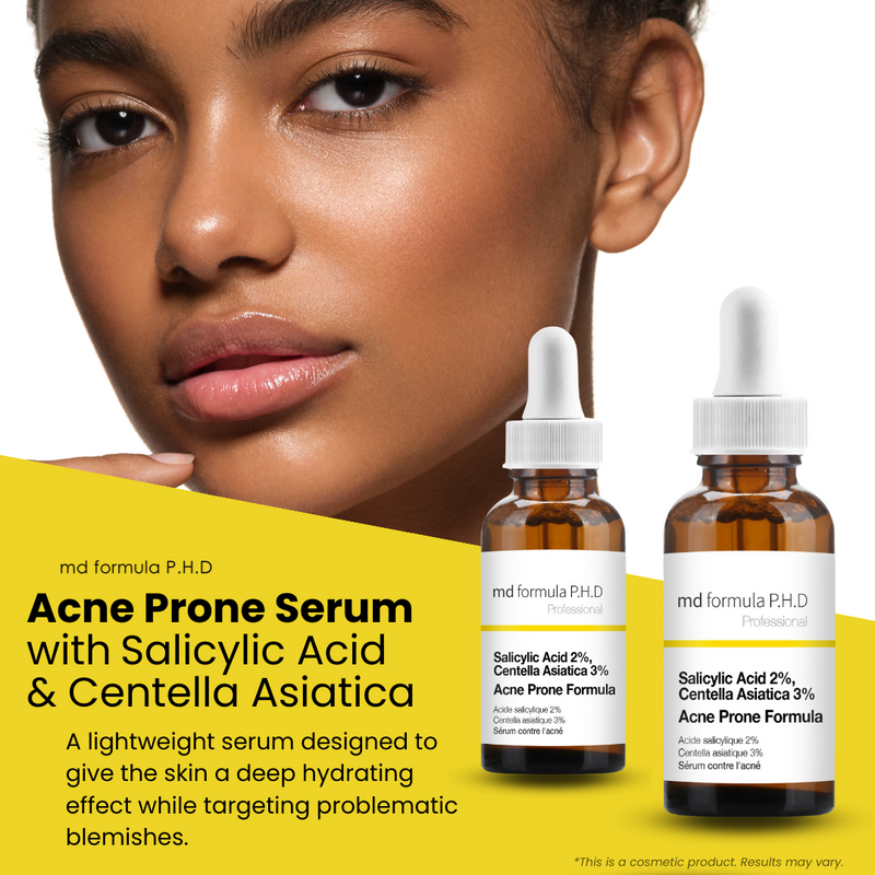 MD Formula Acne Prone Serum 30ml Salicylic Acid 2%, Centella Asistica 3%