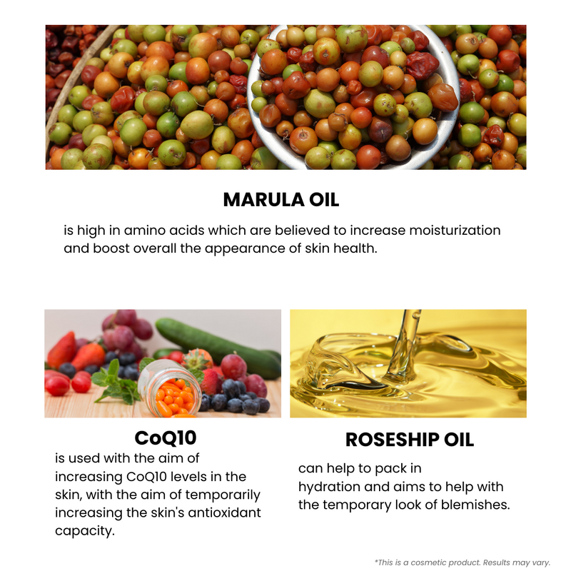 MD Formula Dry Skin Serum 30ml Marulua Oil 4%, Q10 1%, Rosehip Oil 4%