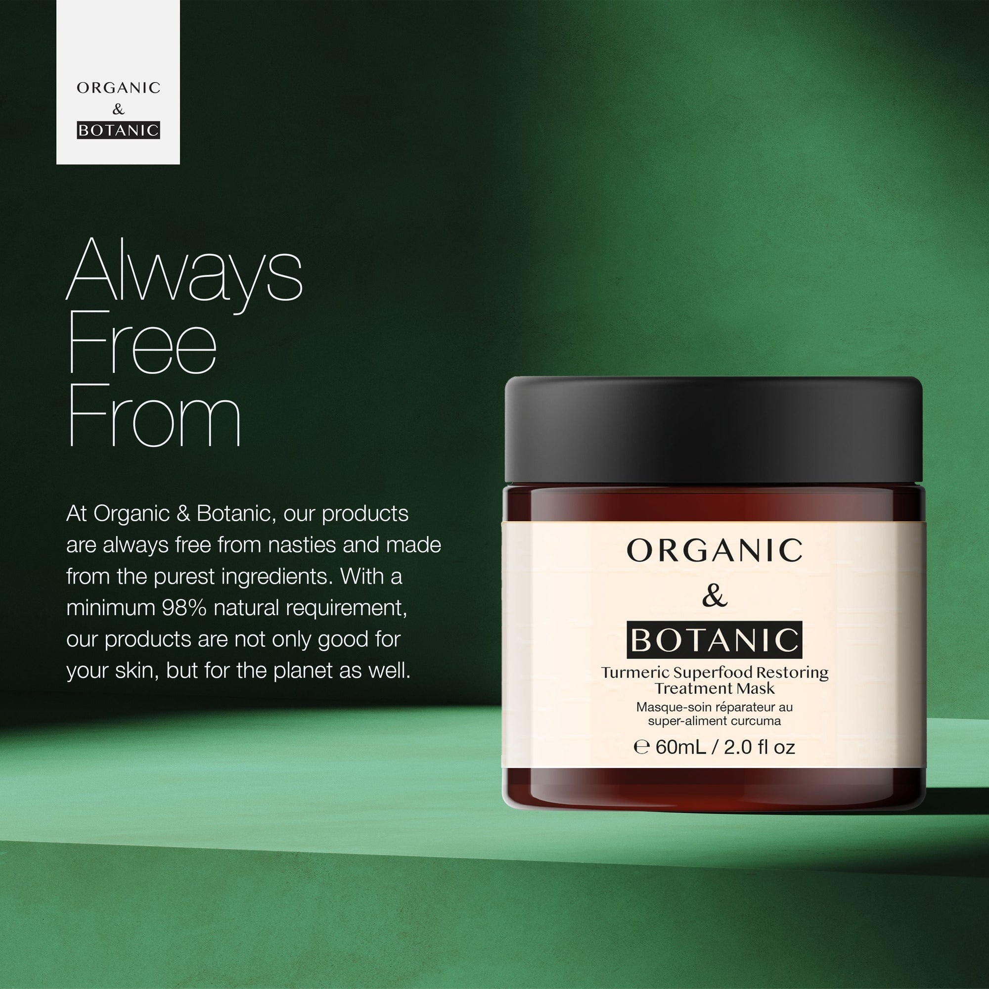 Advanced Turmeric Superfood Restoring Treatment Mask 60ml