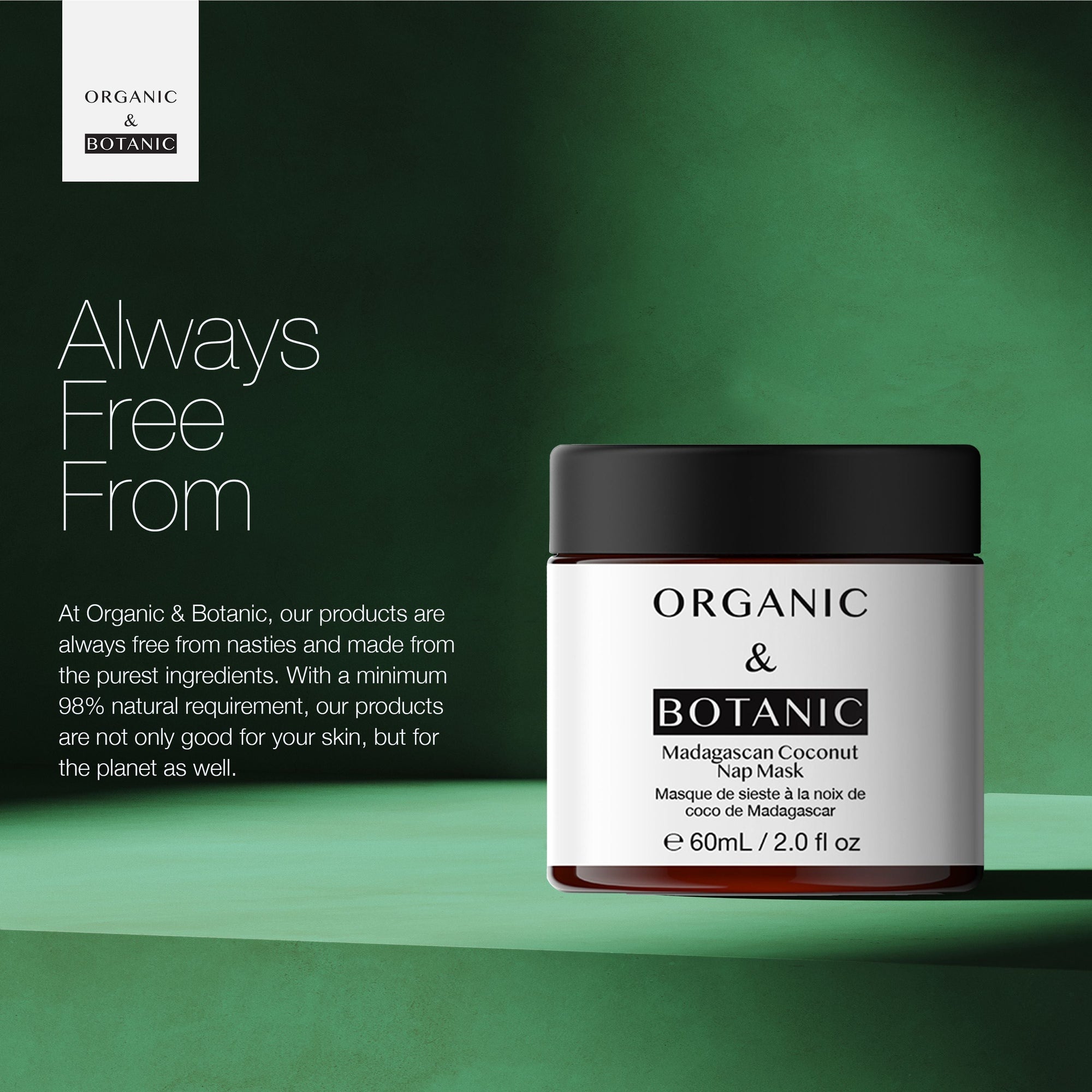 Madagaskar-Kokosnuss-Schlafmaske 60 ml