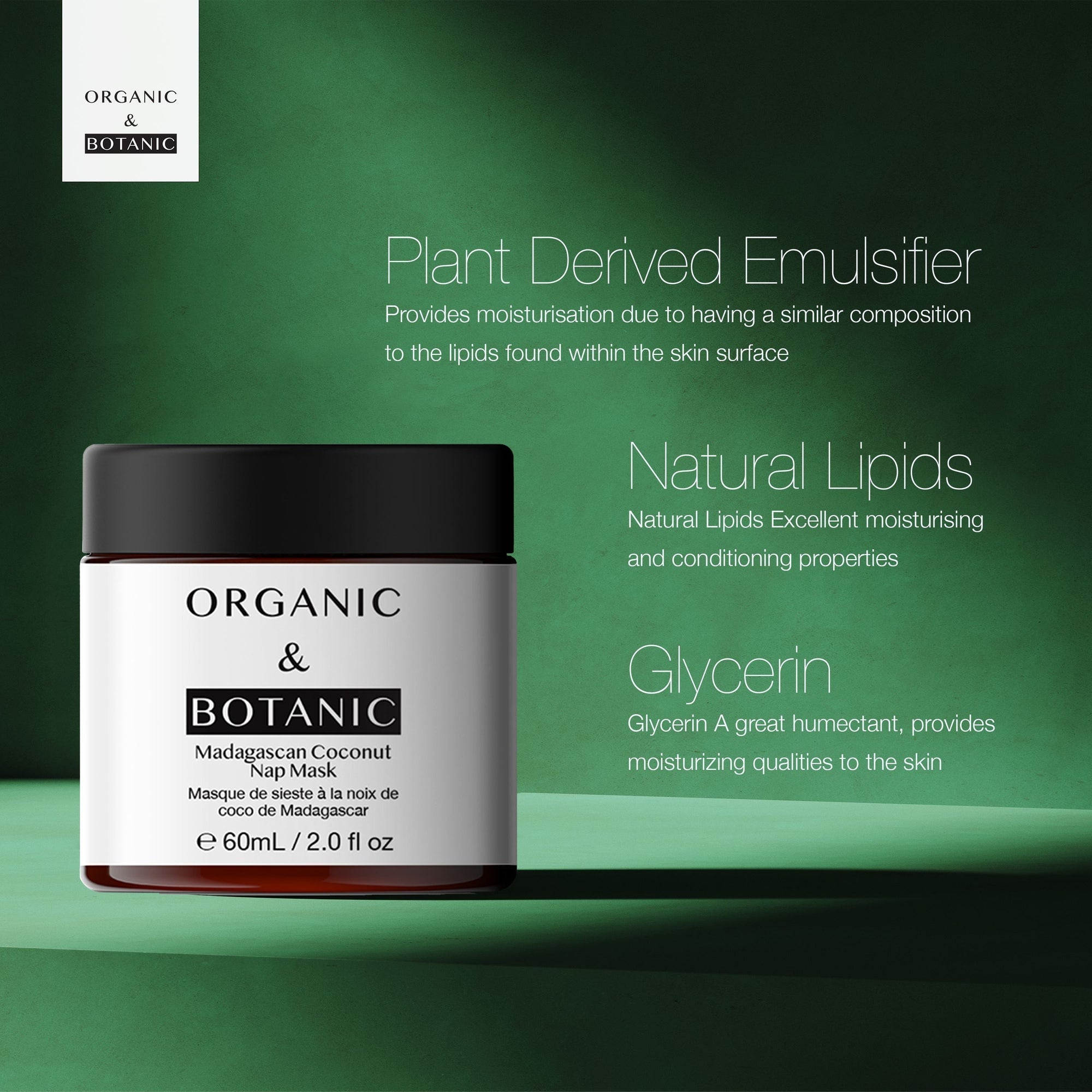 Madagaskar-Kokosnuss-Schlafmaske 60 ml