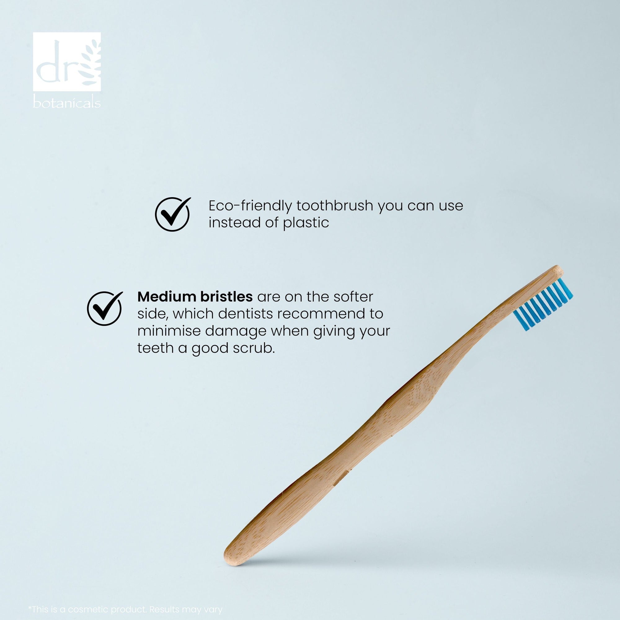Bamboo Toothbrush Blue Twin Value Savings Pack