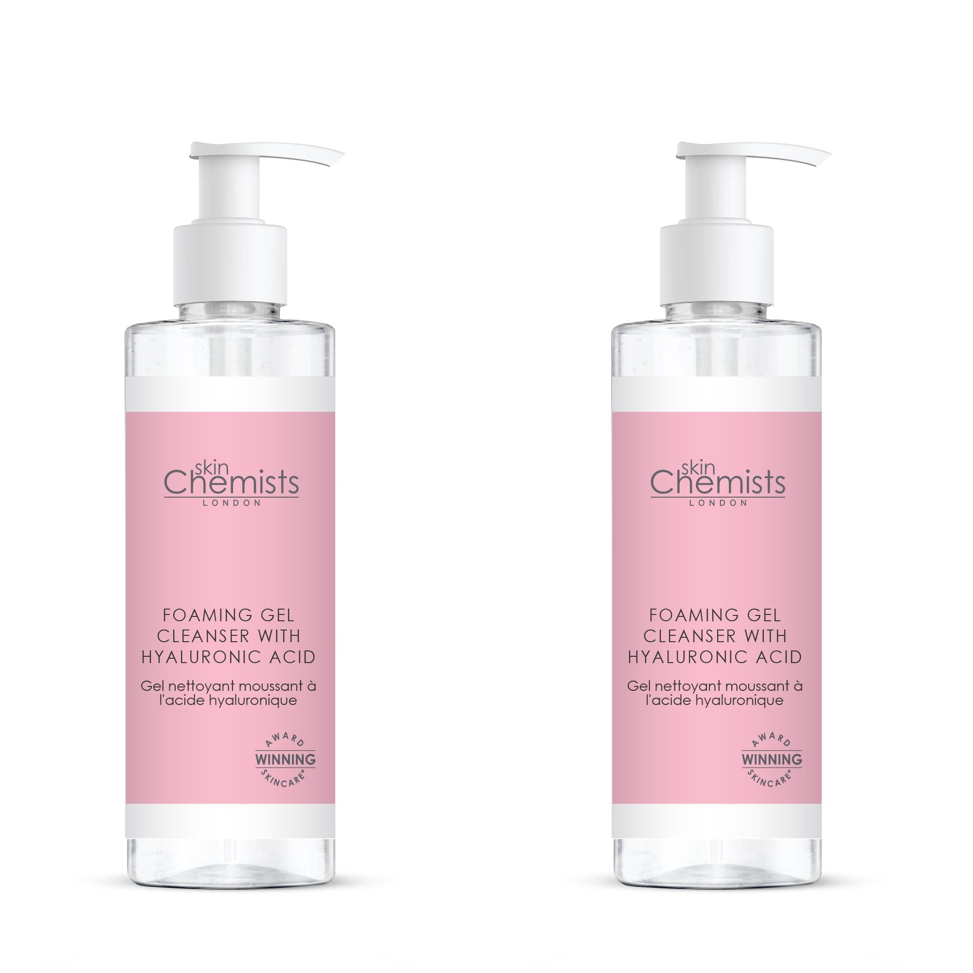 Foaming Gel Cleanser with Hyaluronic Acid 200ml x 2 Duo Pack