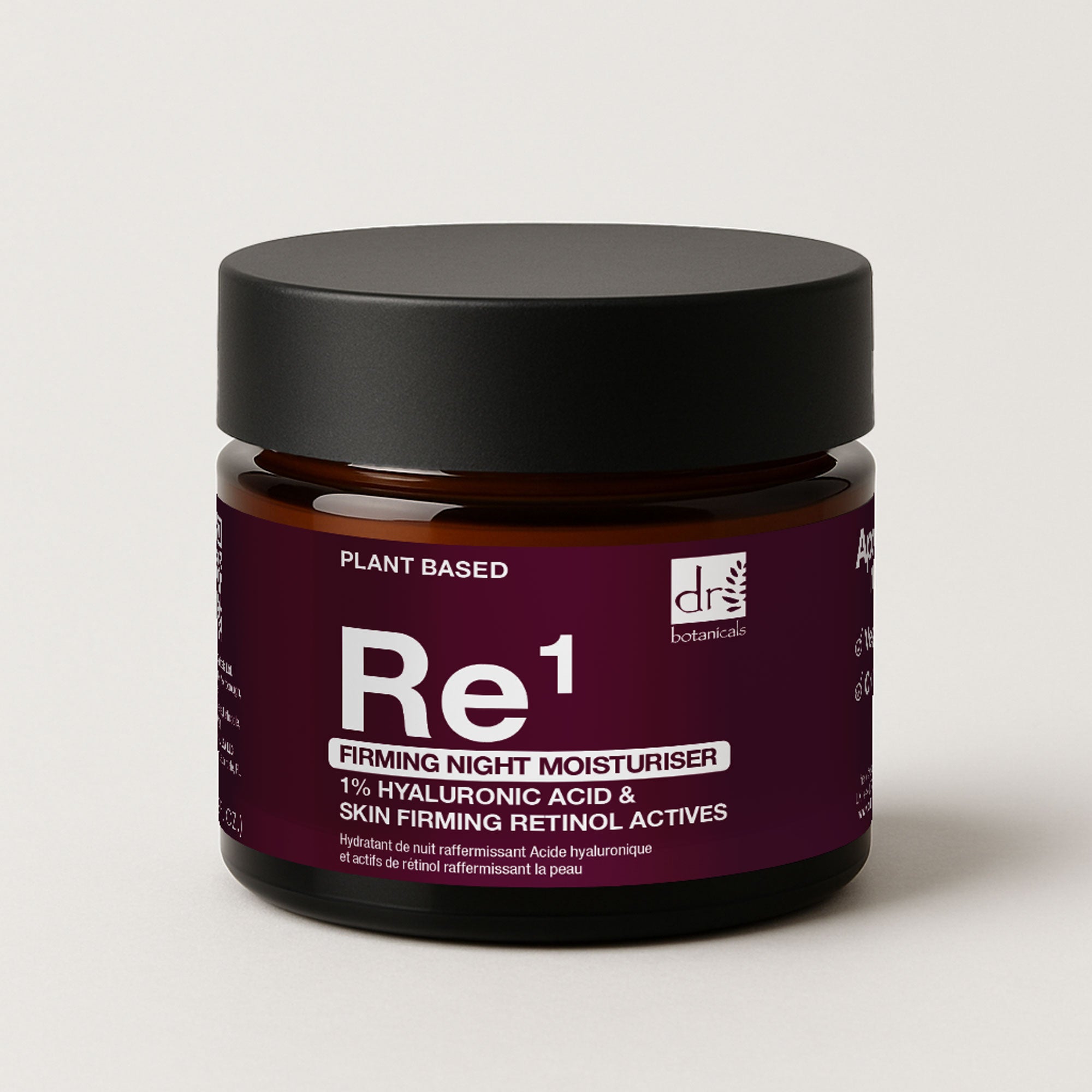 Firming Night Moisturiser with 1% Hyaluronic Acid & Skin Firming Retinol Actives 60ml