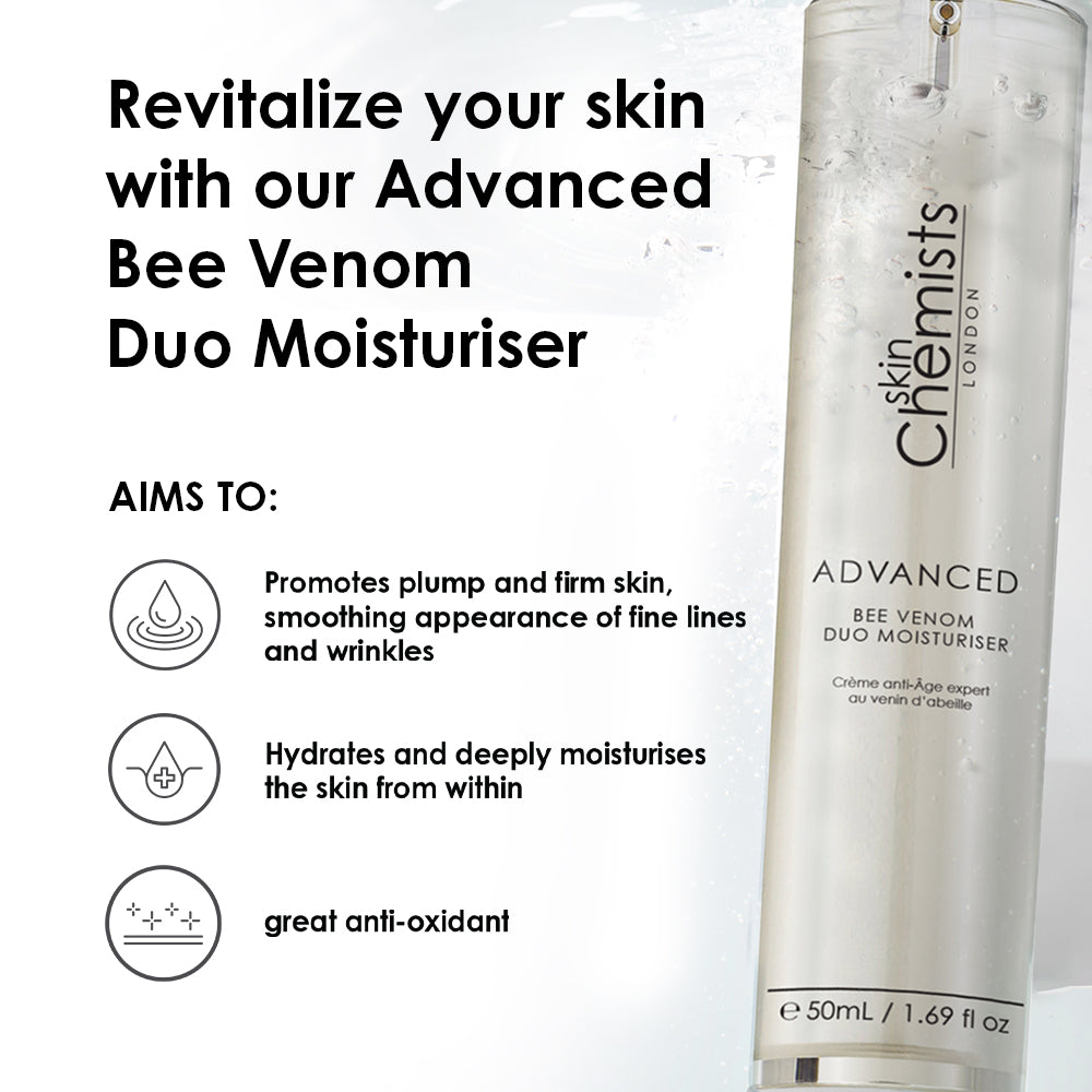Advanced Bee Venom Duo Moisturiser 50ml Twin Value Savings Pack