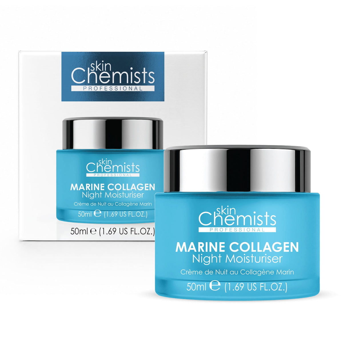skinChemists Marine Collagen Night Moisturiser 50ml