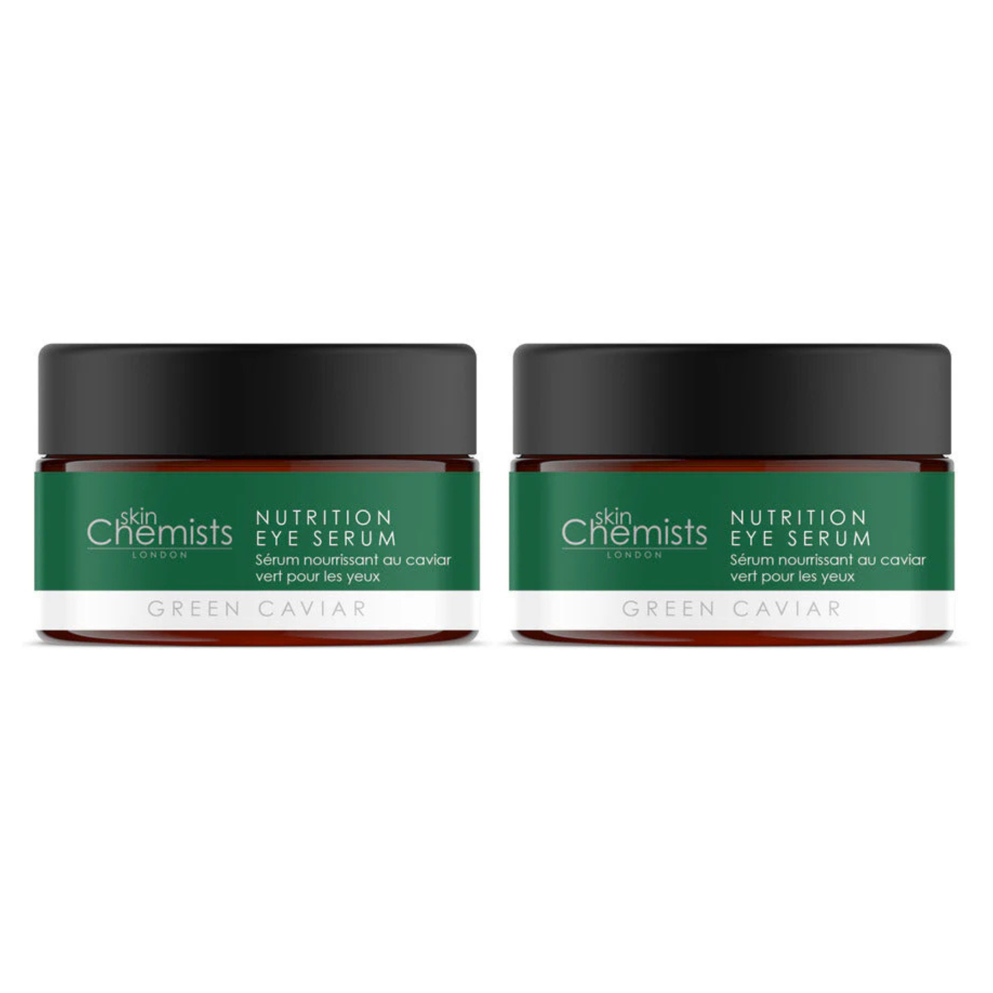 skinChemists Green Caviar Nutrition Eye Serum 15ml Twin Value Savings Pack - skinChemists