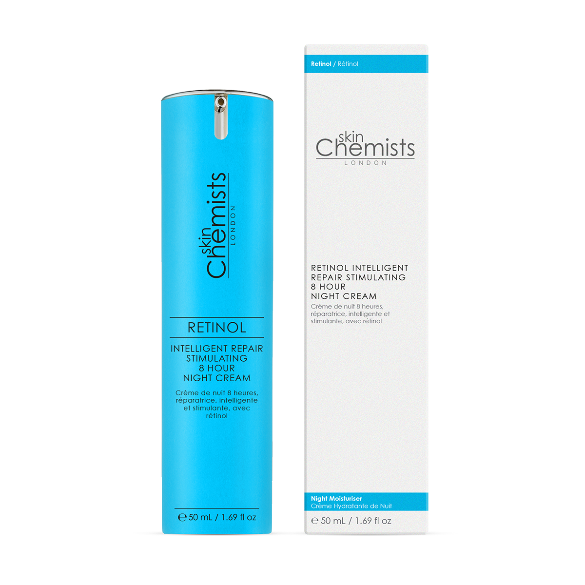 Retinol Intelligent Repair Stimulating 8 Hour Night Cream 50ml - skinChemists