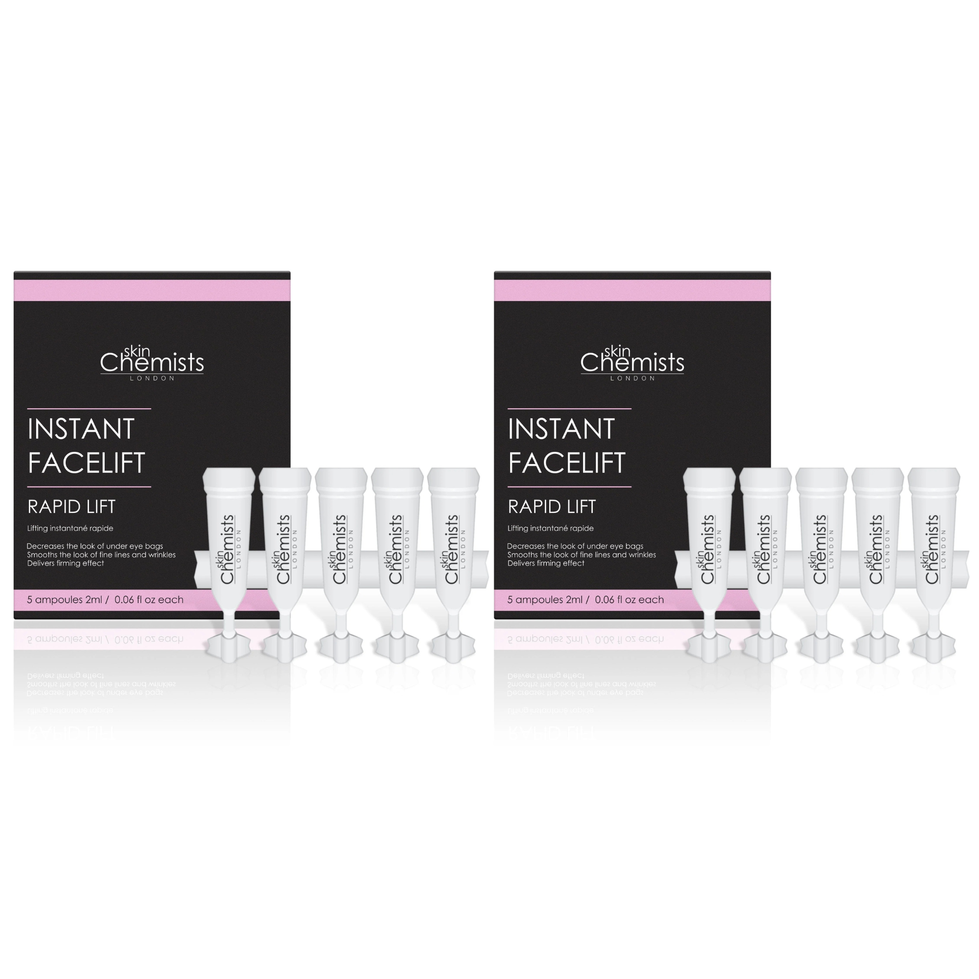 skinChemists Advanced Facelift 5 x 2ml Twin Value Savings Pack - skinChemists