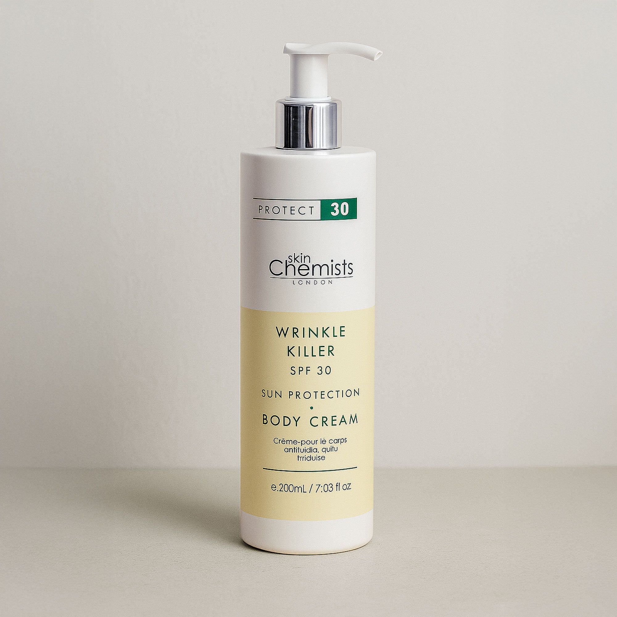 Wrinkle Killer Sun Protection Body Cream SPF 30 200ml