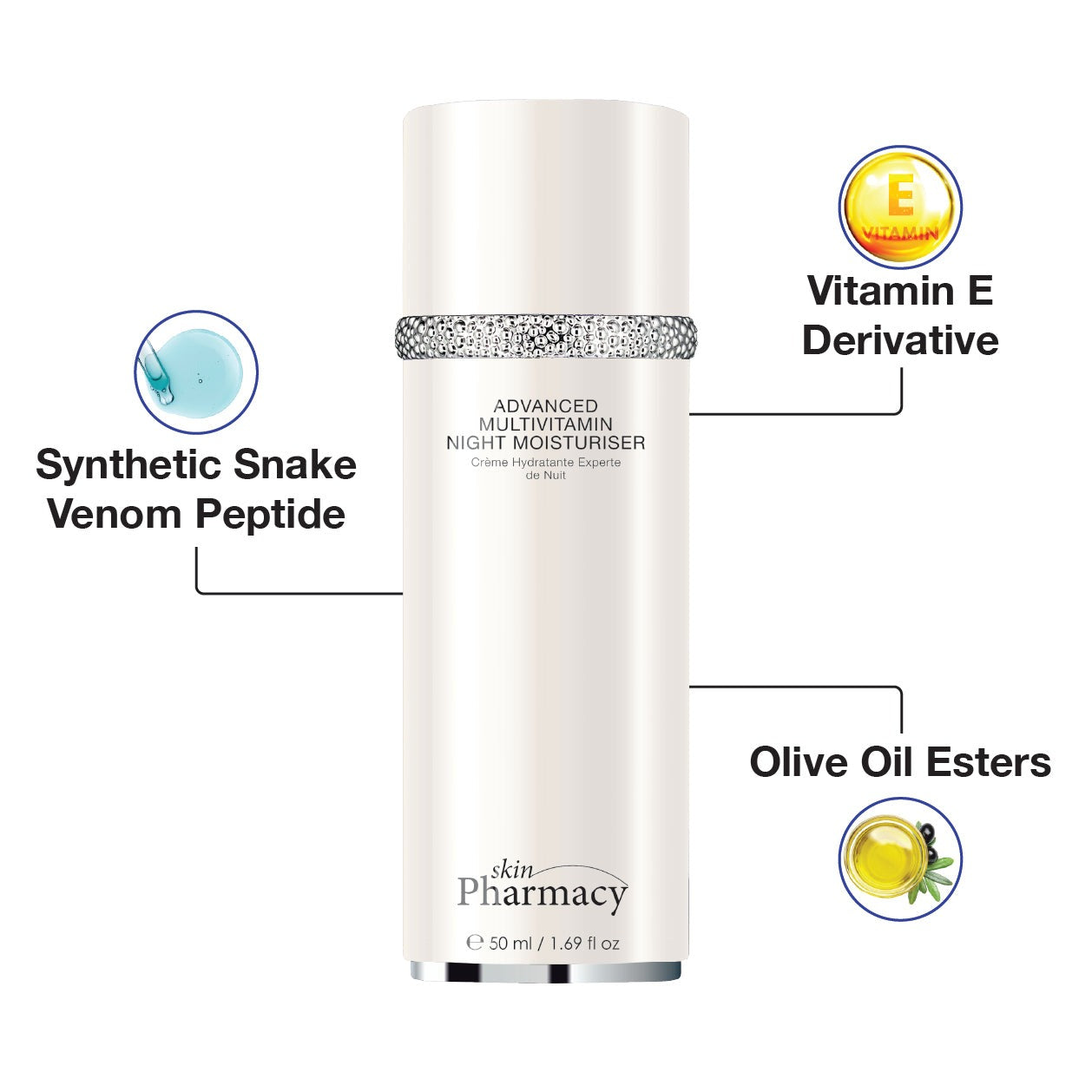 Anti-Ageing Advanced Multi-Vitamin Night Moisturiser 50ml