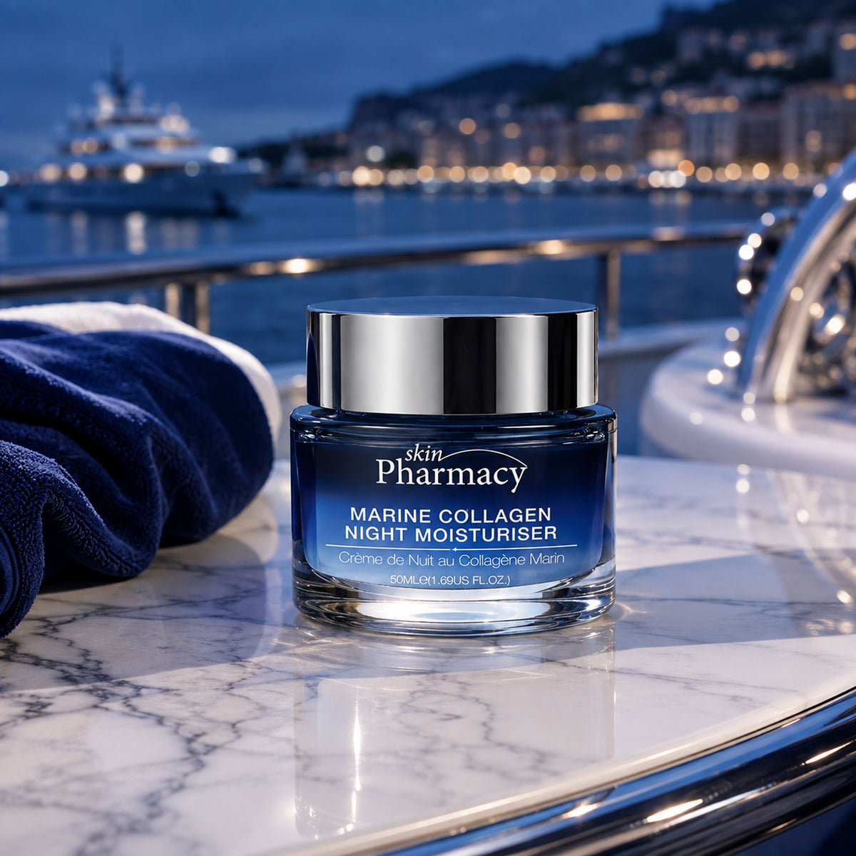 Crema hidratante de noche con colágeno marino 50ml