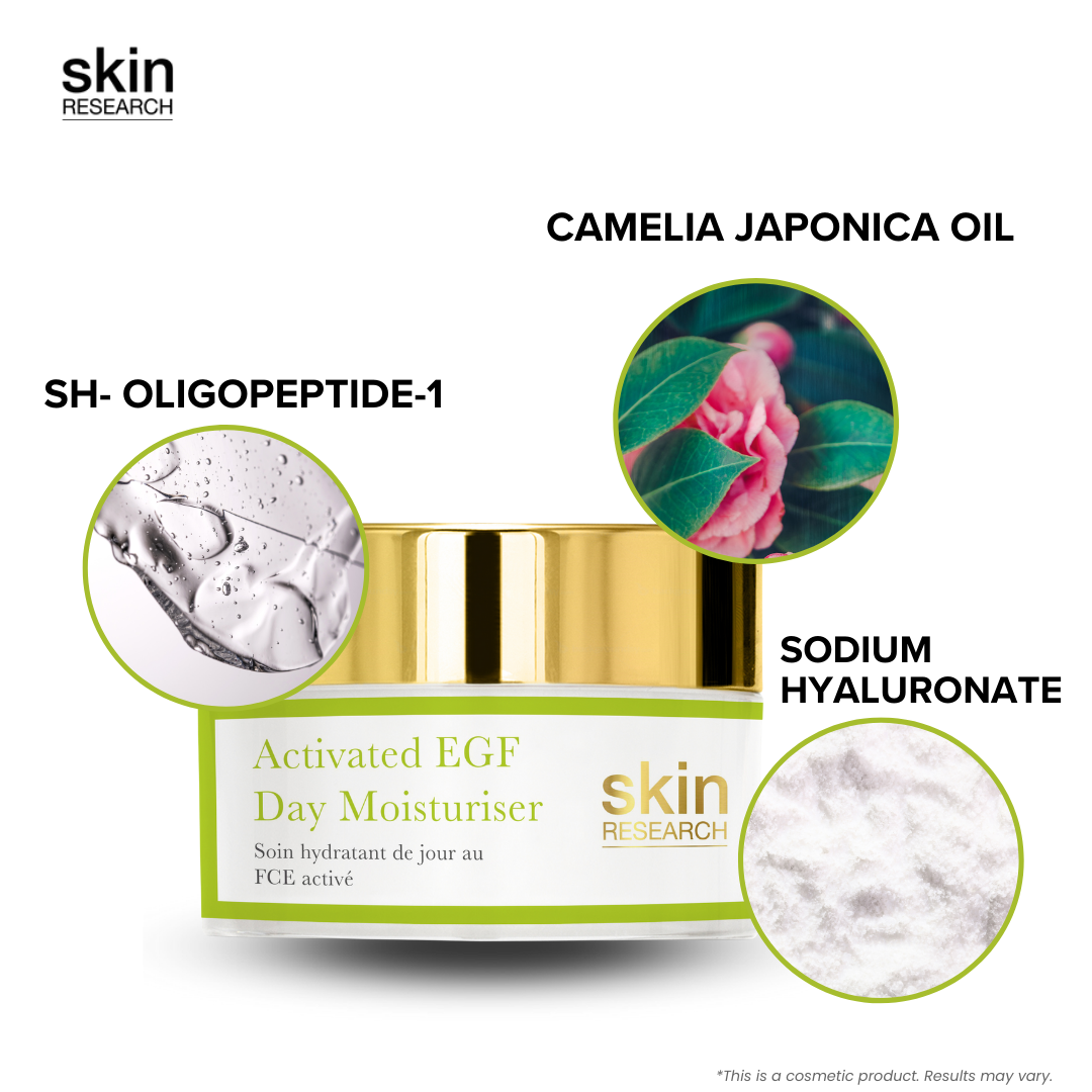 Activated EGF Day Moisturiser 50ml Twin Value Savings Pack