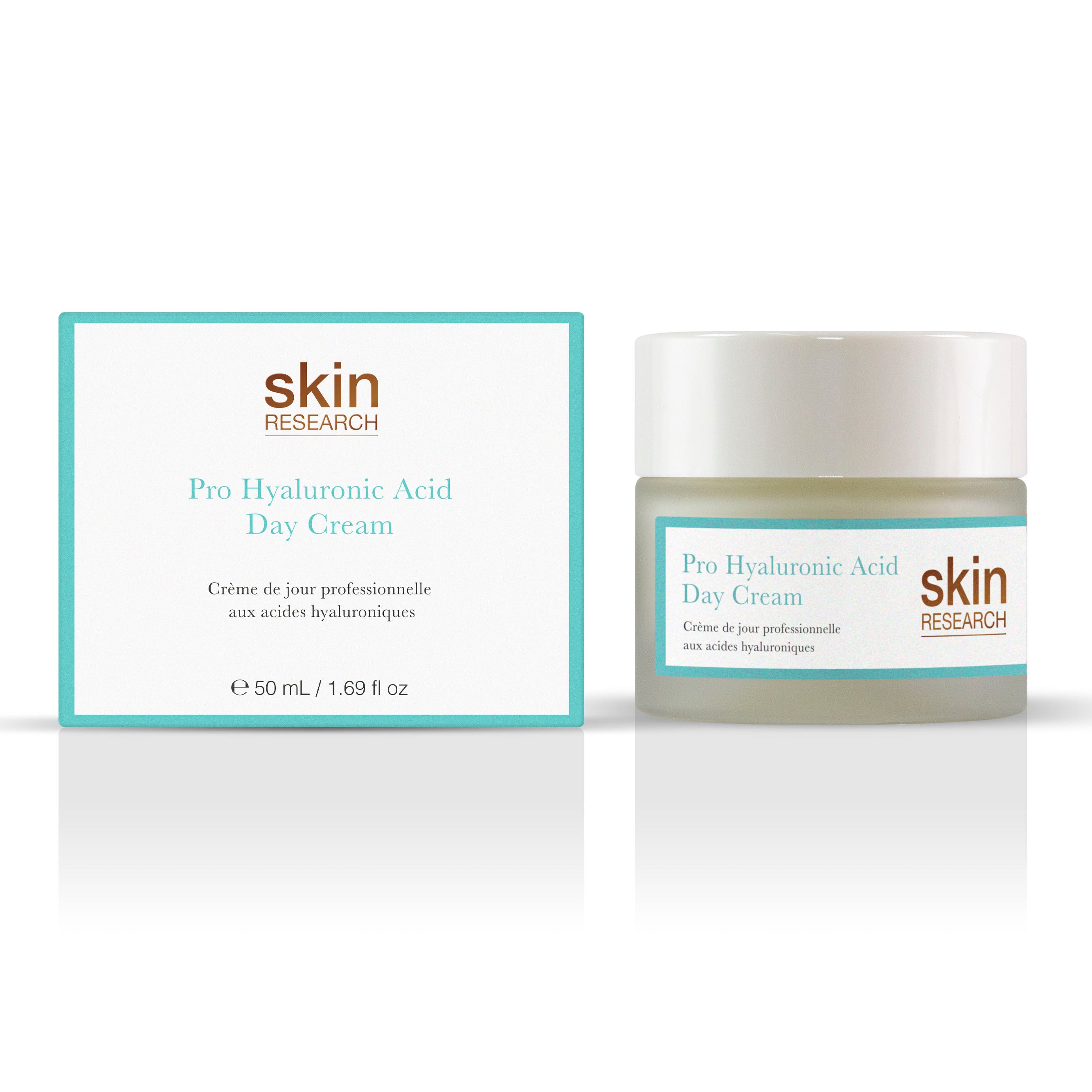 Skin Research Pro Crème de jour à l'acide hyaluronique 50 ml 