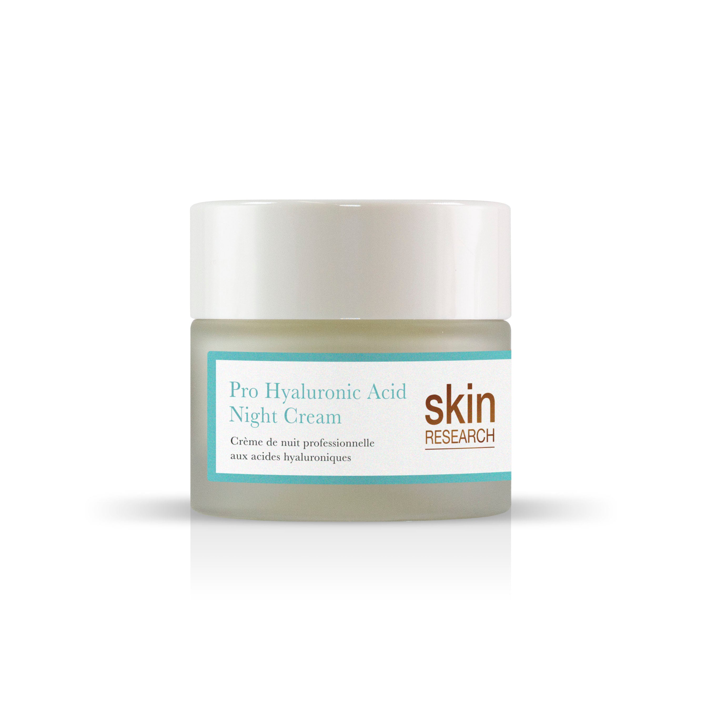 Skin Research Pro Crème de nuit à l'acide hyaluronique 50 ml