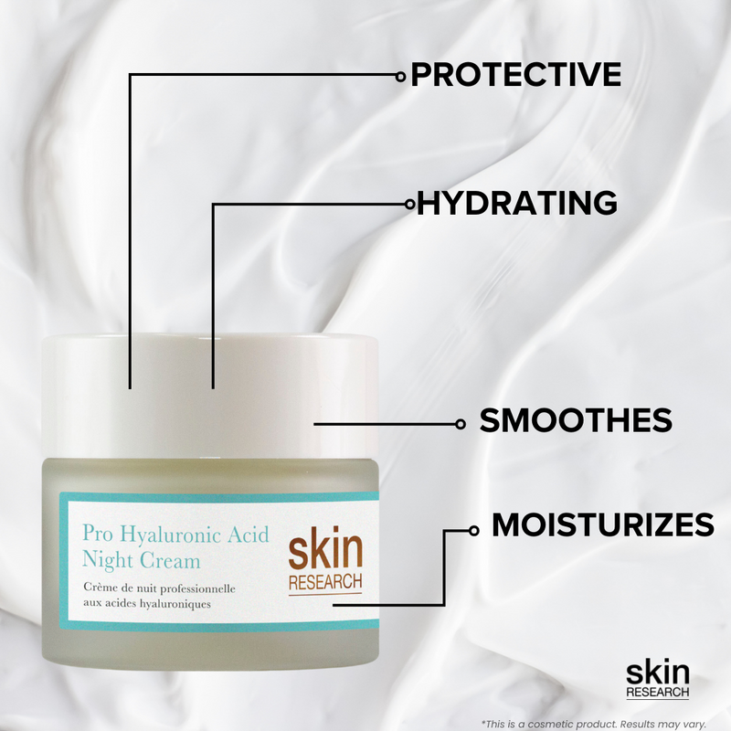 Skin Research Pro Hyaluronic Acid Night Cream 50ml