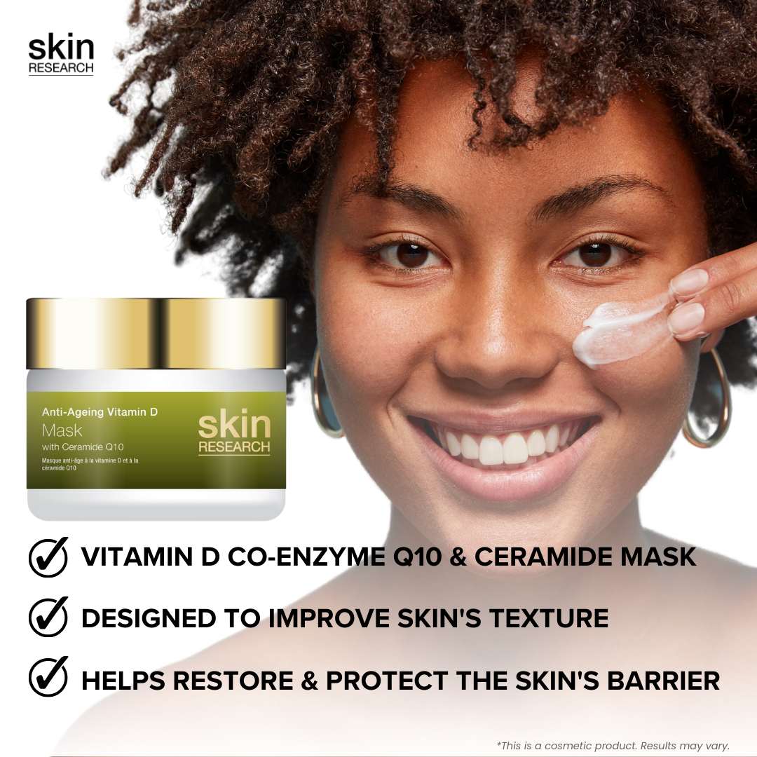 Skin Research Masque Anti-Âge Vitamine D & Céramide Q10 