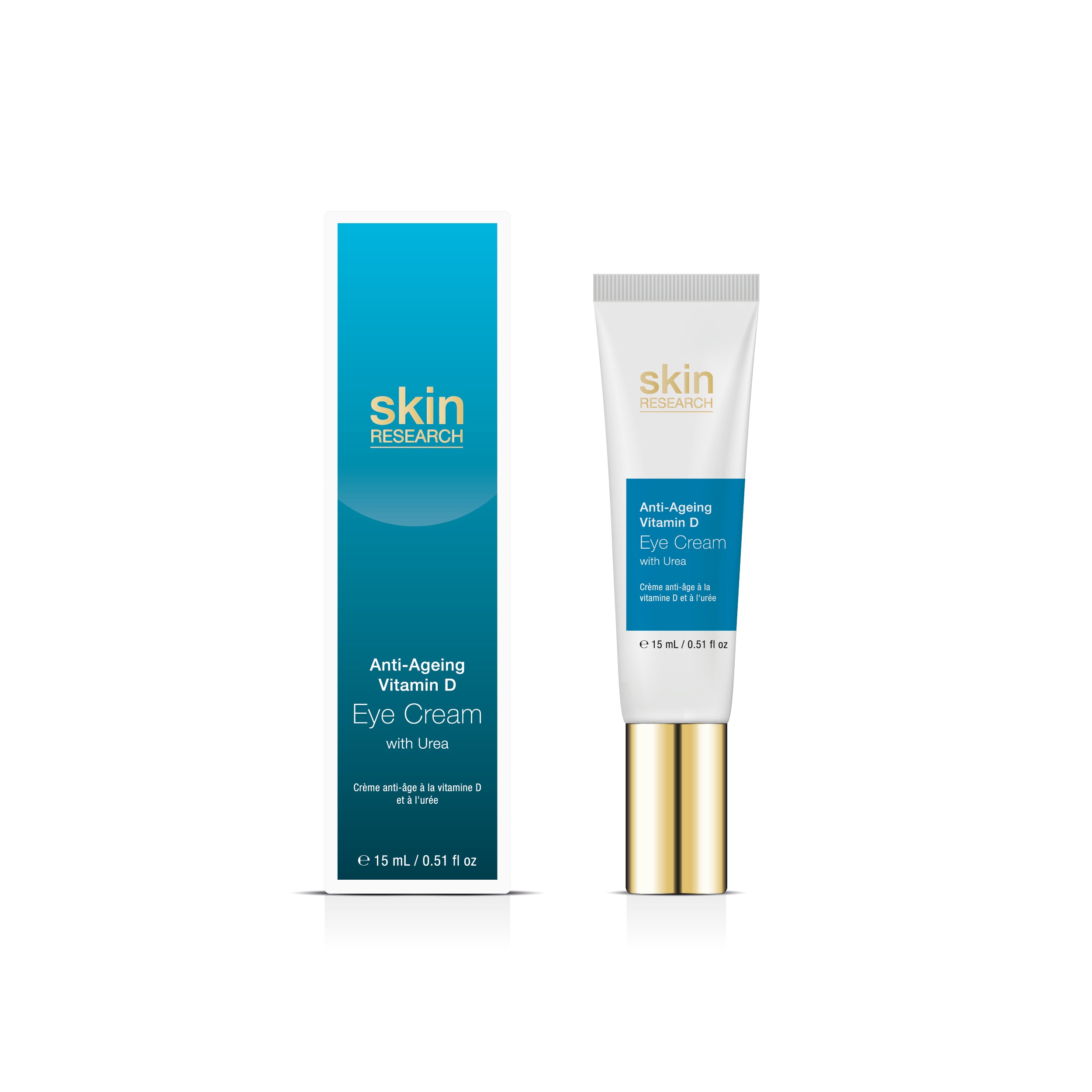 Skin Research Anti-Ageing Vitamin D Eye Cream 15ml + Ceramide Serum 60ml + Niacinamide Oil 30ml - skinChemists