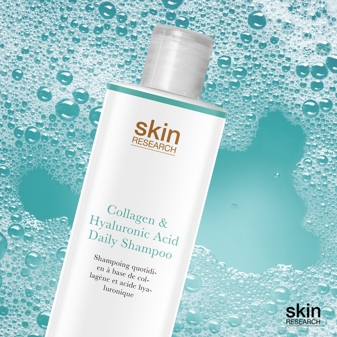 Skin Research Collagène &amp; Acide Hyaluronique Shampoing Quotidien 250ml 