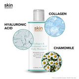 Skin Research Kollagen- und Hyaluronsäure-Tagesshampoo 250 ml 