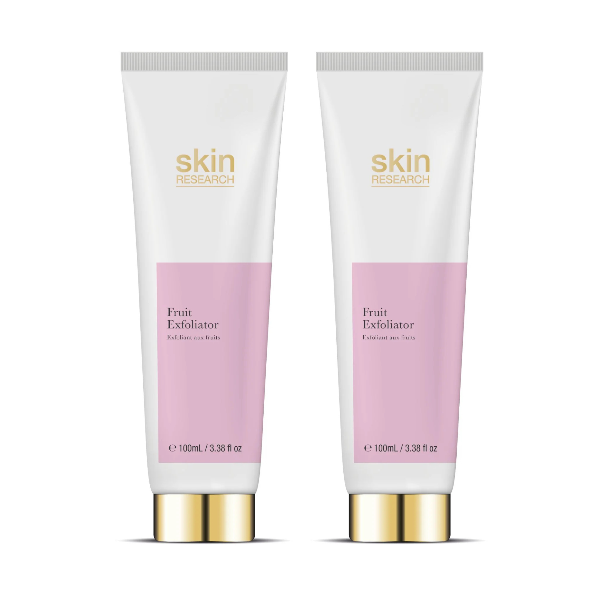 Skin Research Fruit Face Exfoliator 100ml Twin Value Savings Pack - skinChemists