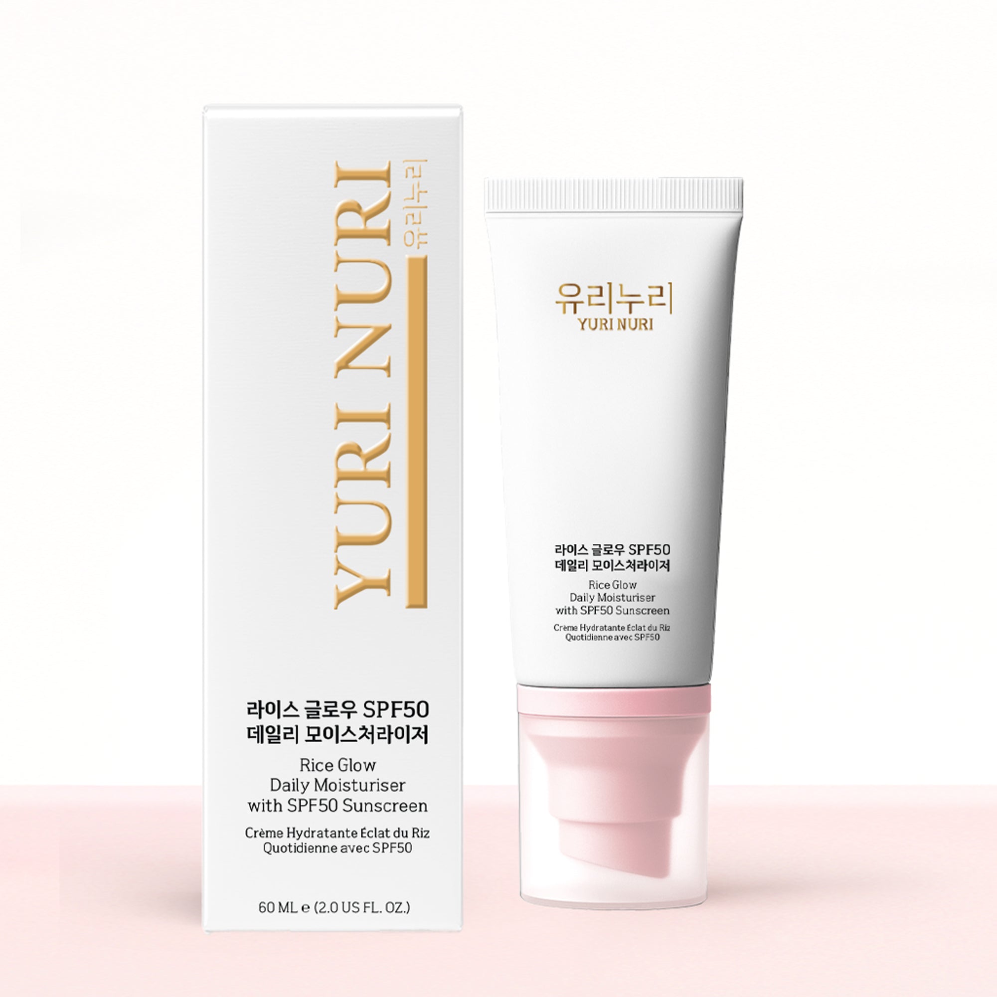 Yuri Nuri 유리누리 Rice Glow SPF50 60ml