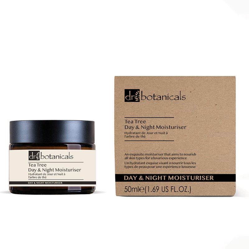 Crème hydratante jour et nuit à l'eucalyptus et à l'arbre à thé 50 ml