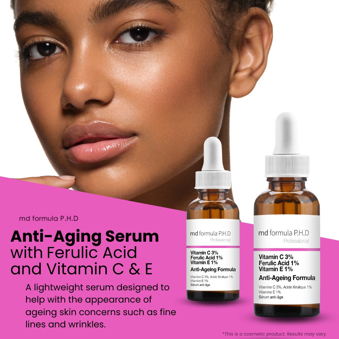 Anti-Ageing Serum Vitamin C 3%, Ferulic Acid 1%, Vitamin E 1% 30ml - skinChemists